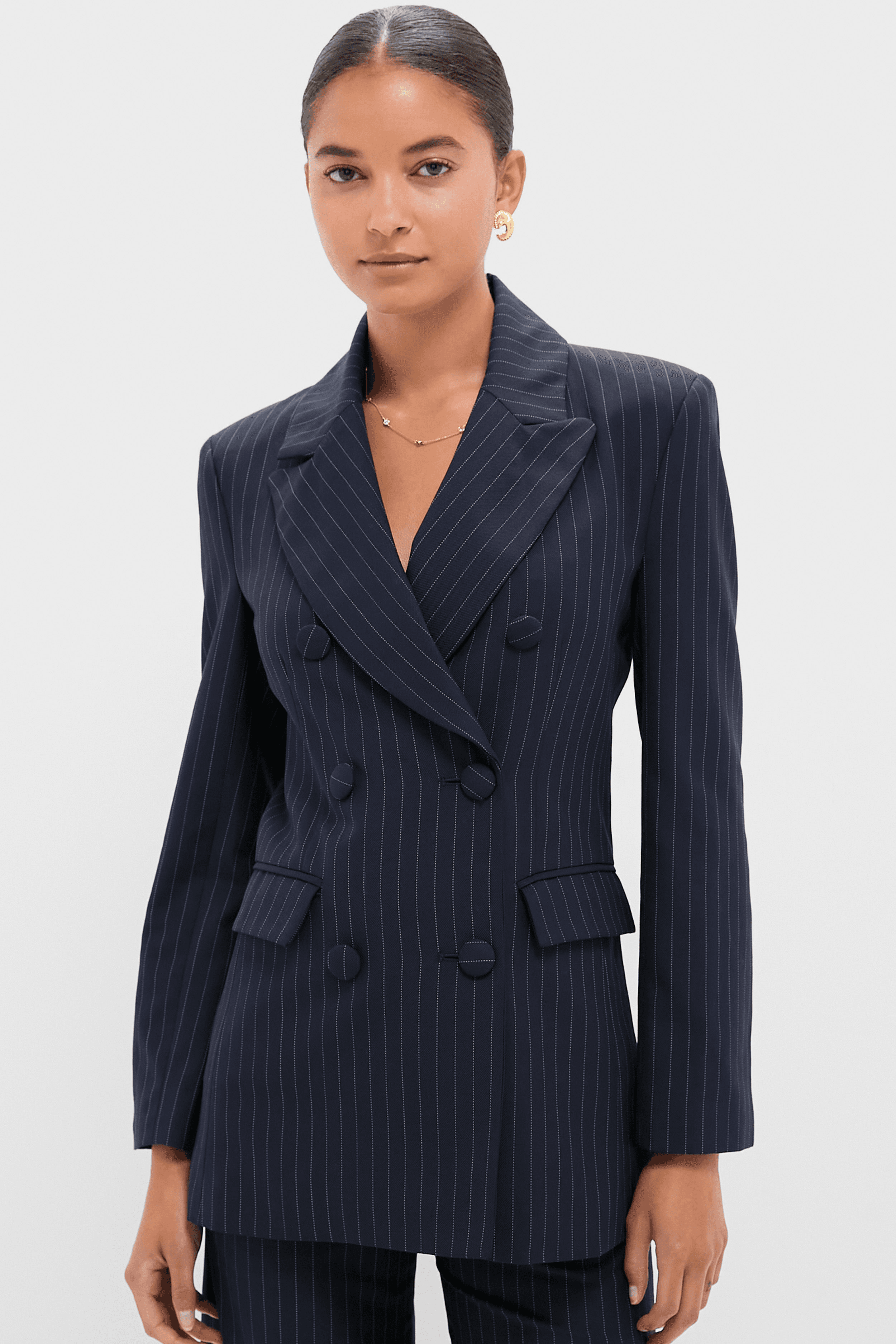 Strong Shoulder Blazer - Image 1