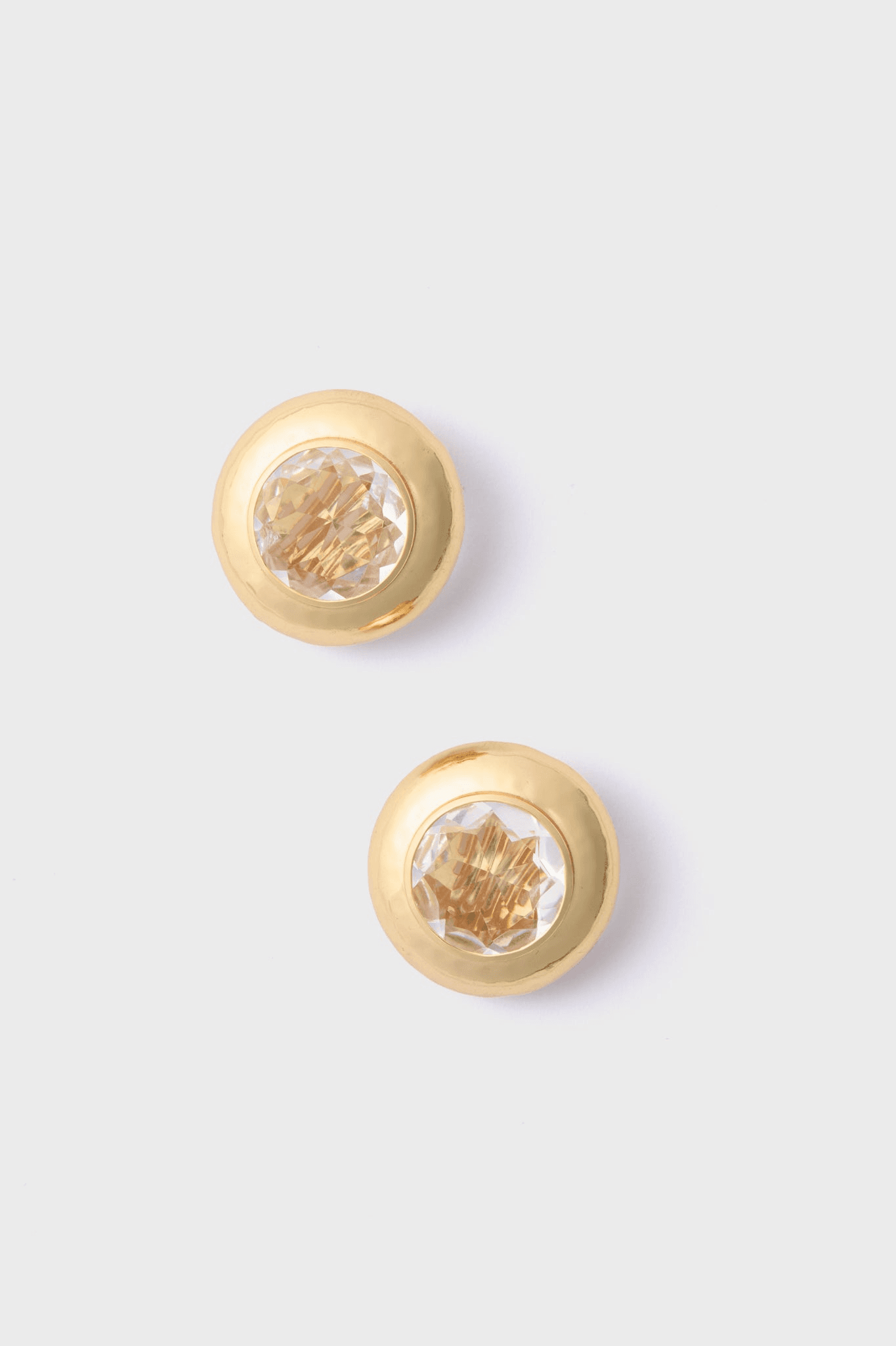 Clear Quartz Crystal Briller Earrings - Image 1