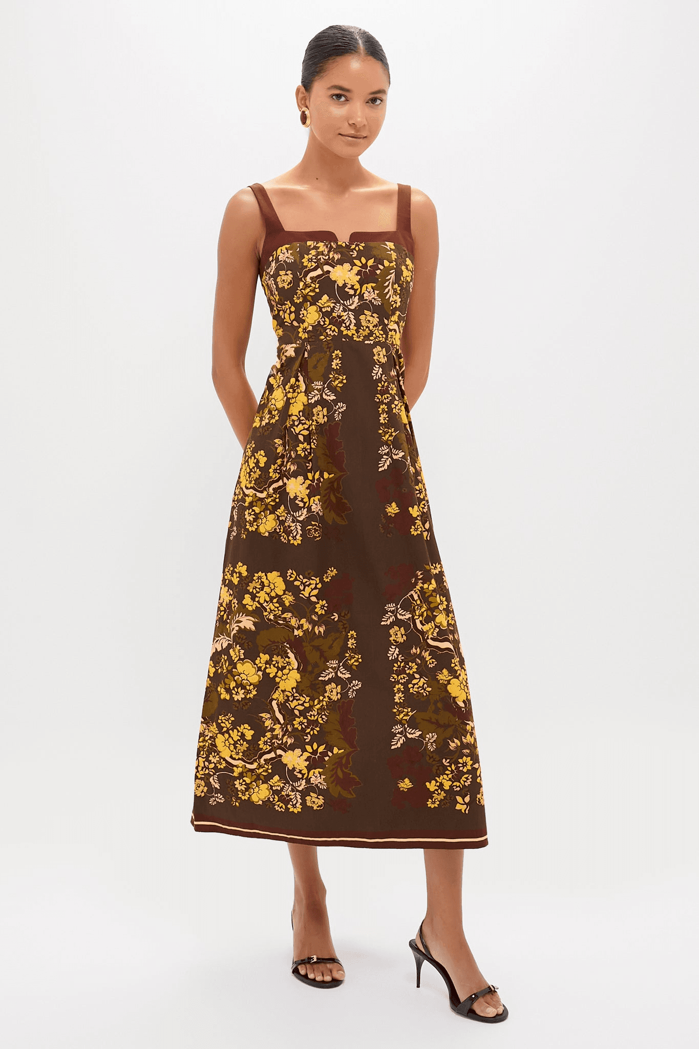 Floral Tilman Midi Dress - Image 1