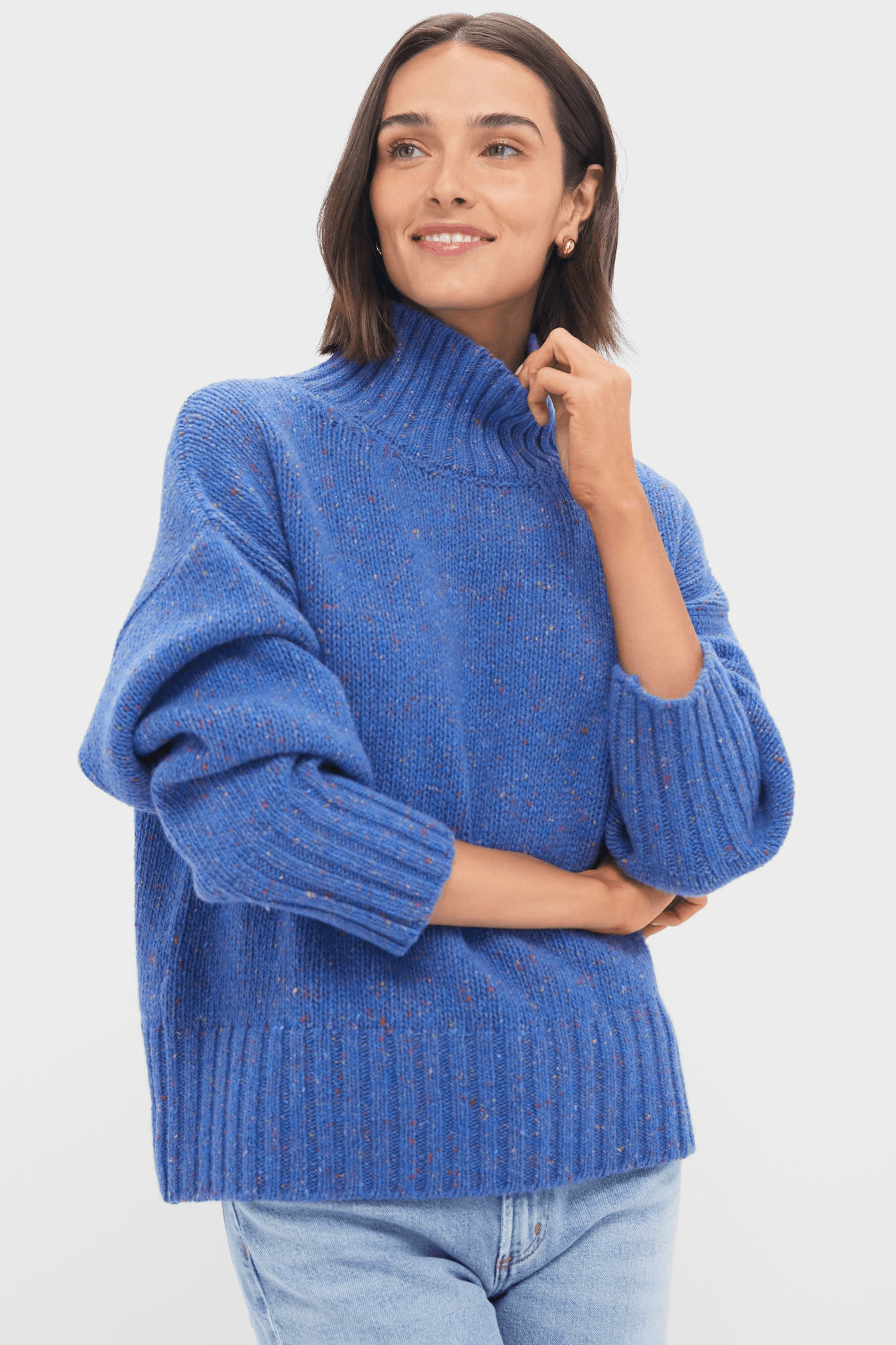 Paige Polo Neck Sweater - Image 1