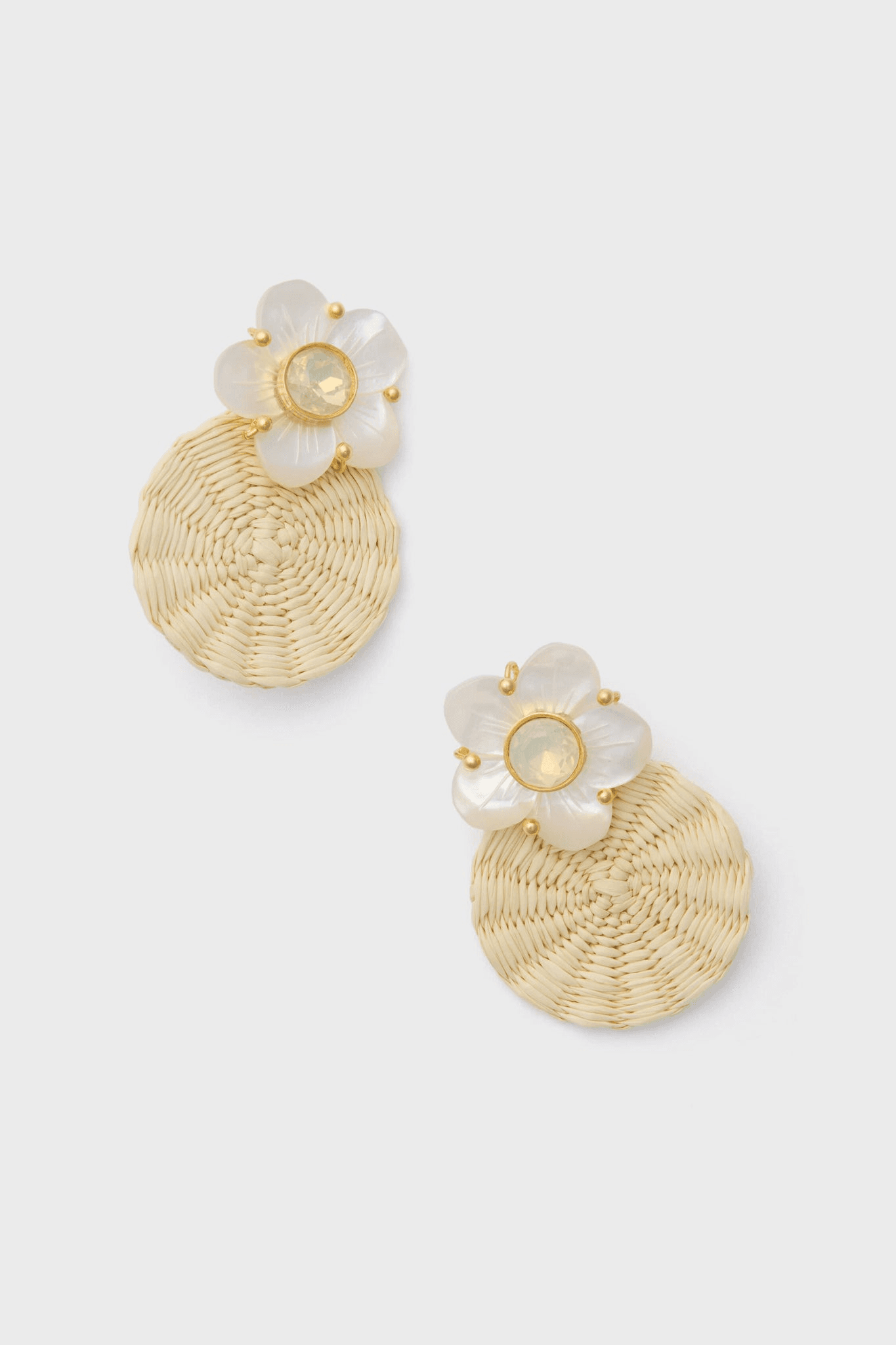 Shell Garden Iraca Studs - Image 1