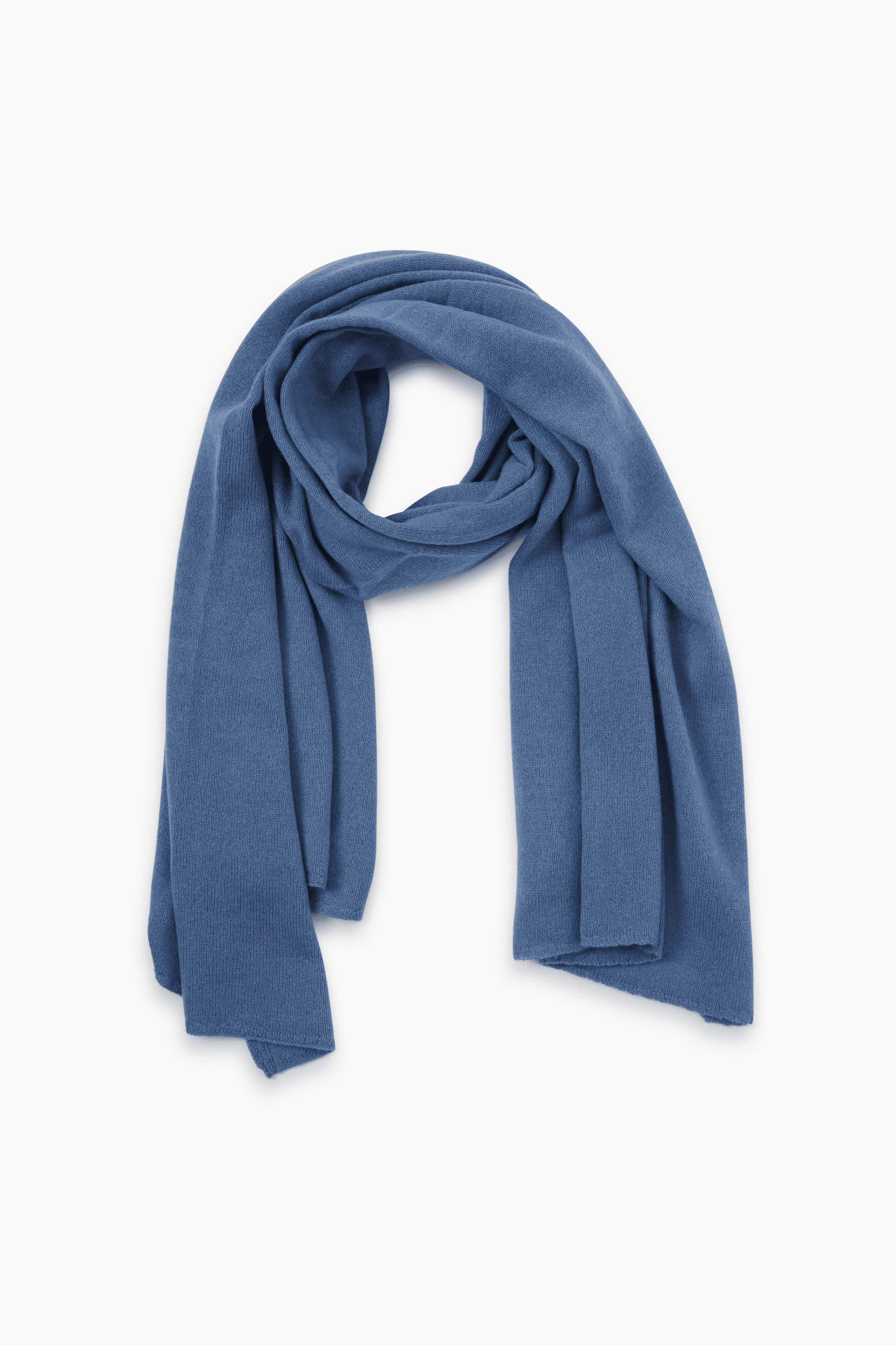 Exclusive Light Blue Cashmere Travel Wrap - Image 1