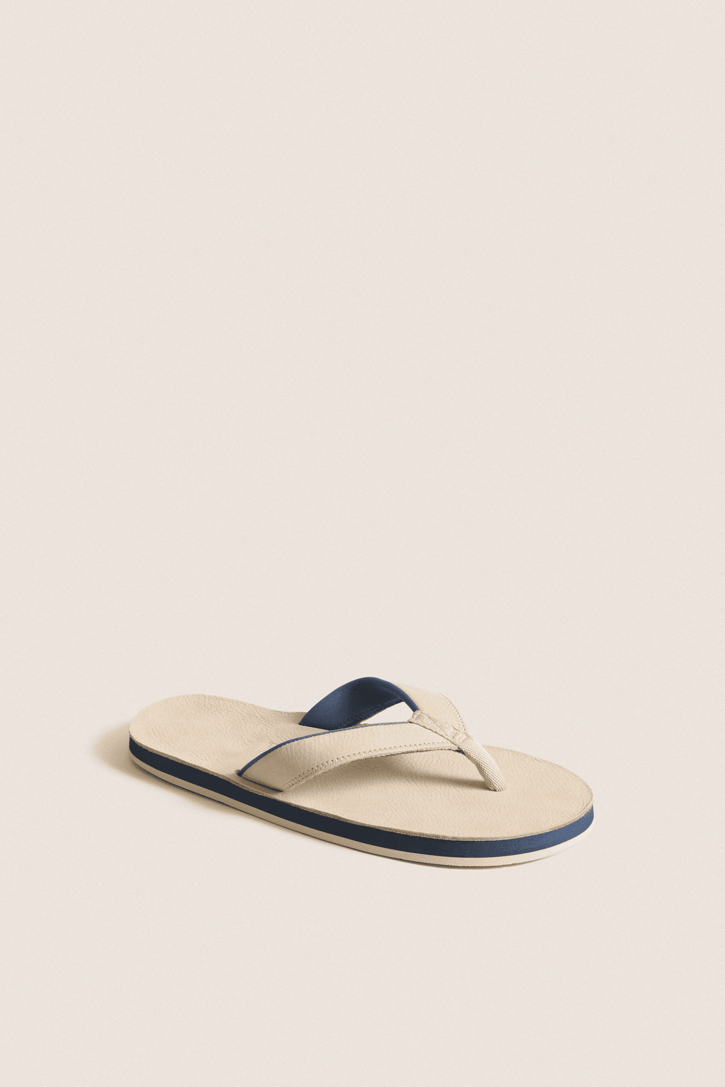 Pier Pebbled Leather Sandal - Image 1