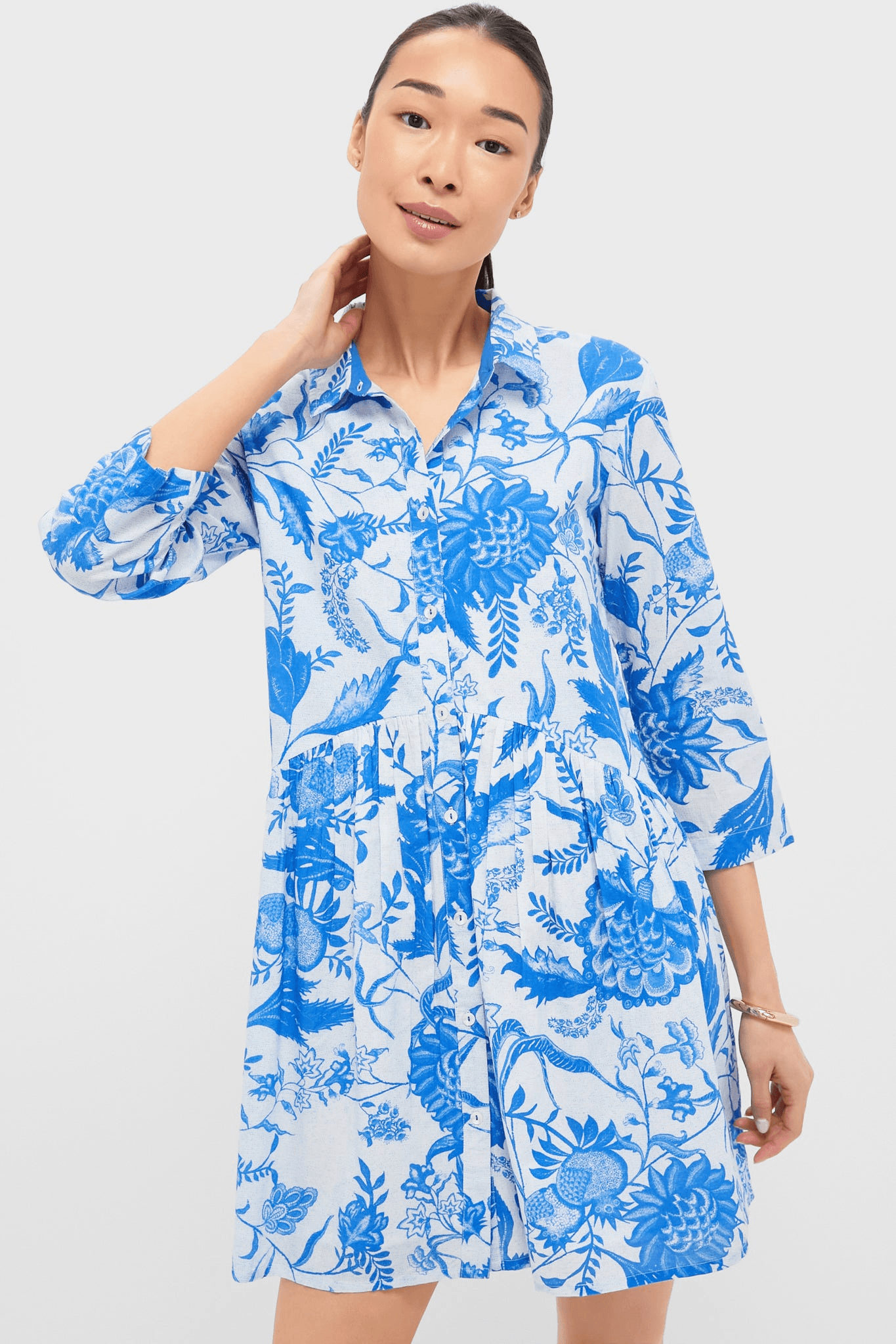 Exclusive Blue Tiffany Deauville Mini Dress - Image 1