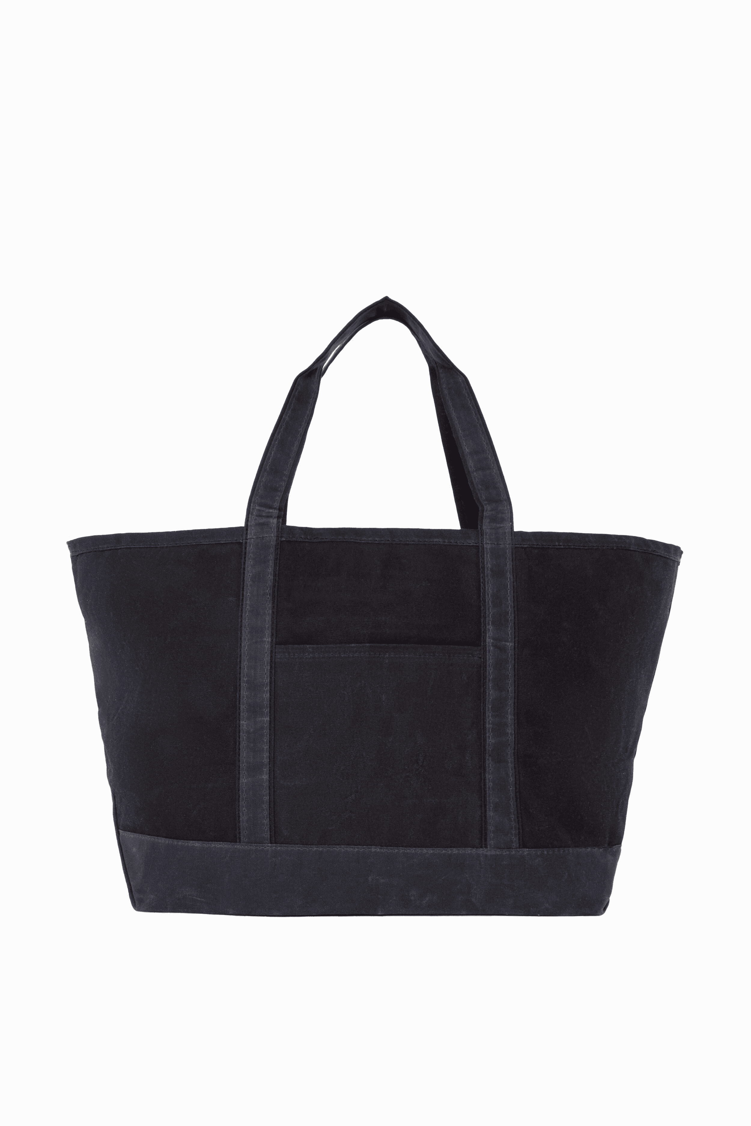 Waxed Large Canvas Tote - Image 1