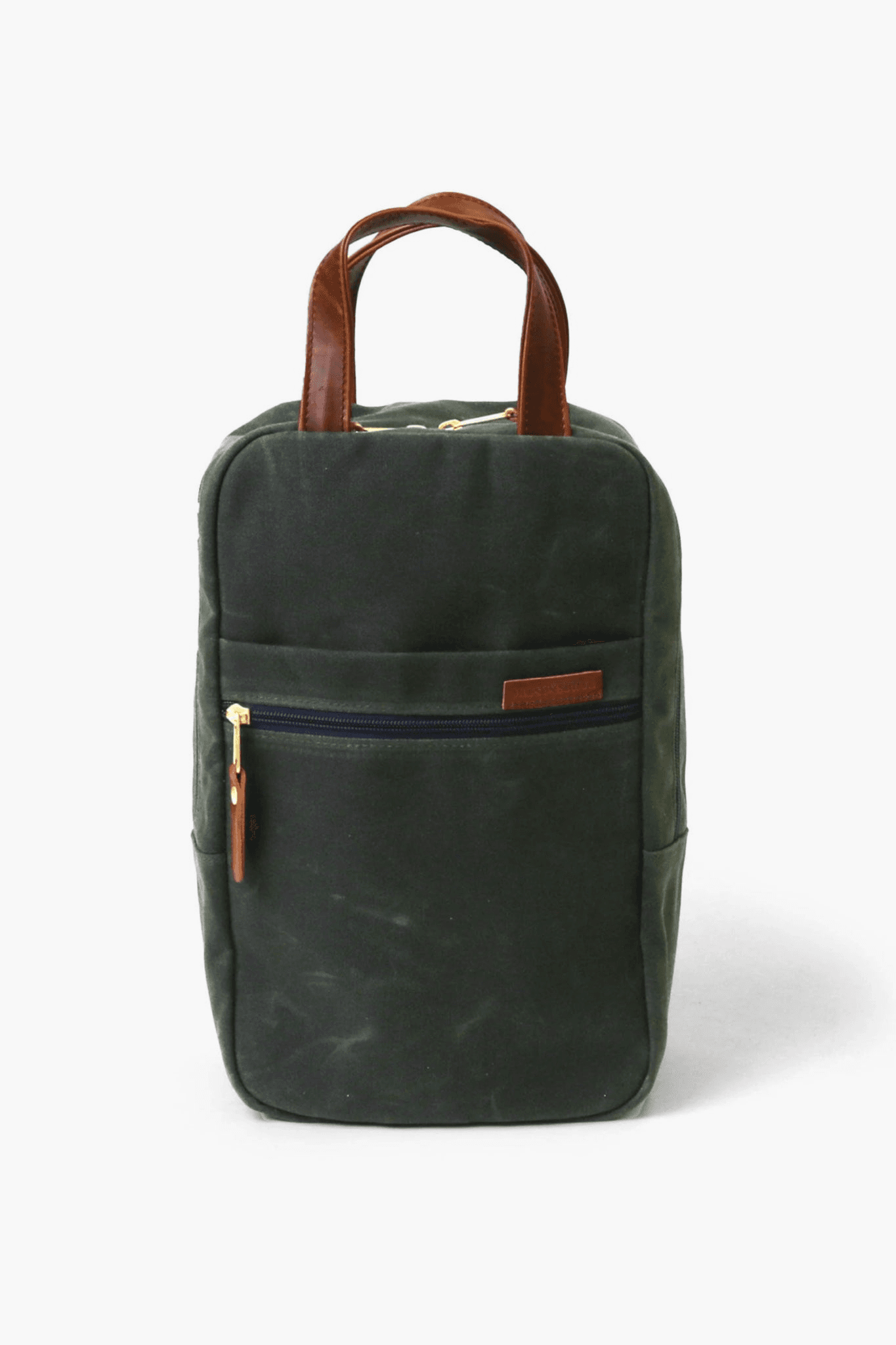 Waxed Canvas Heritage Golf Shoe Bag - Image 1