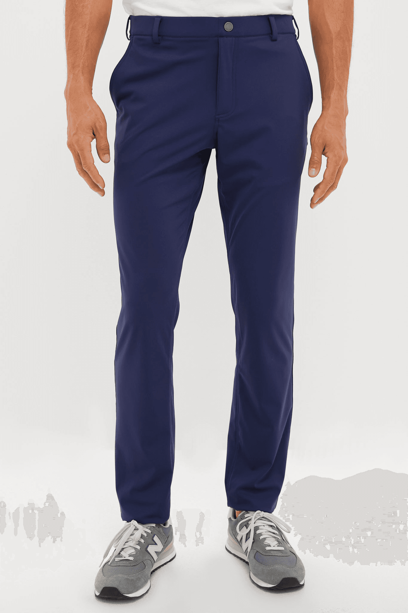 Navy Bradley Pull-on Trouser (32" Inseam) - Image 1