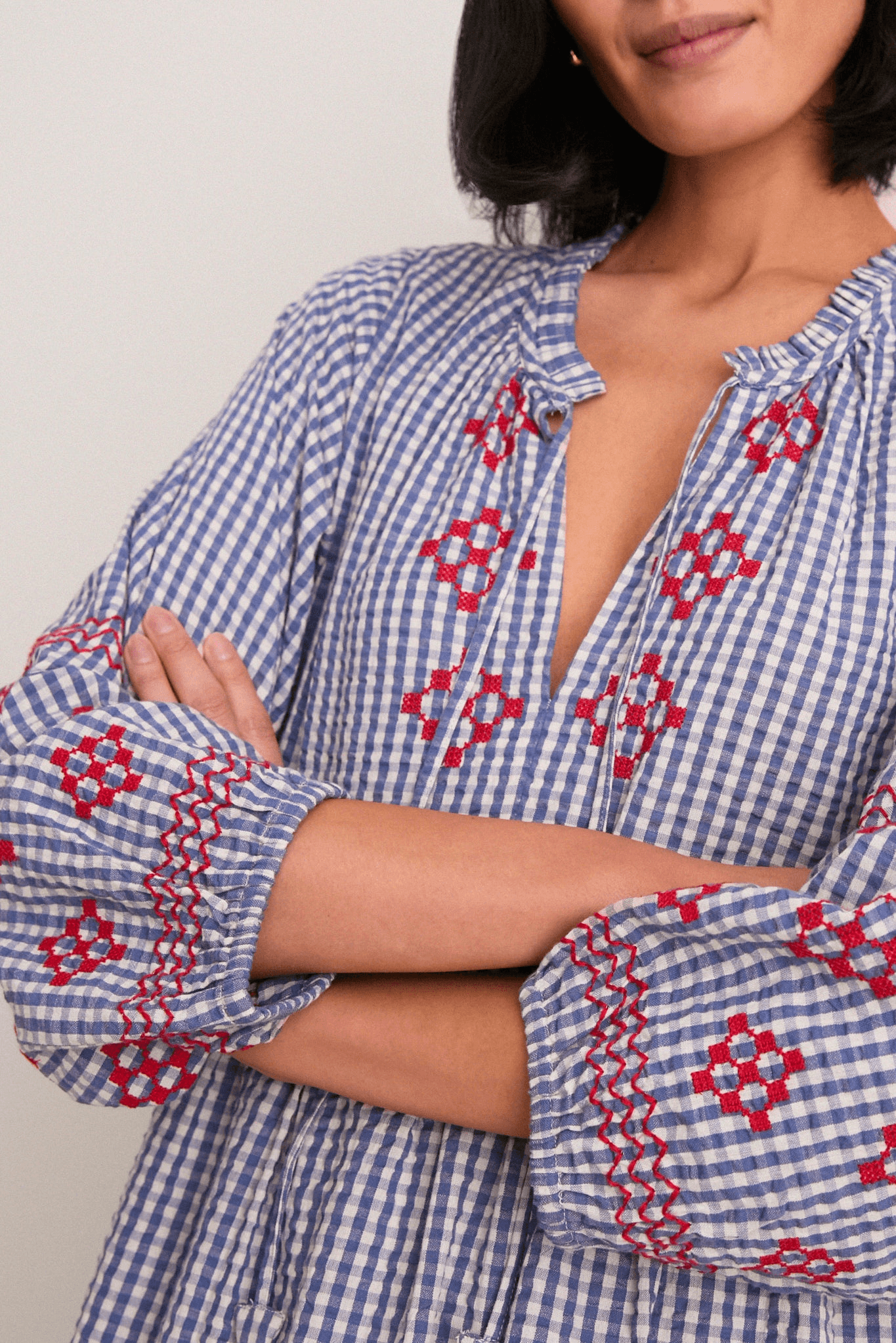 Long Sleeve Salty Paloma Caftan - Image 1