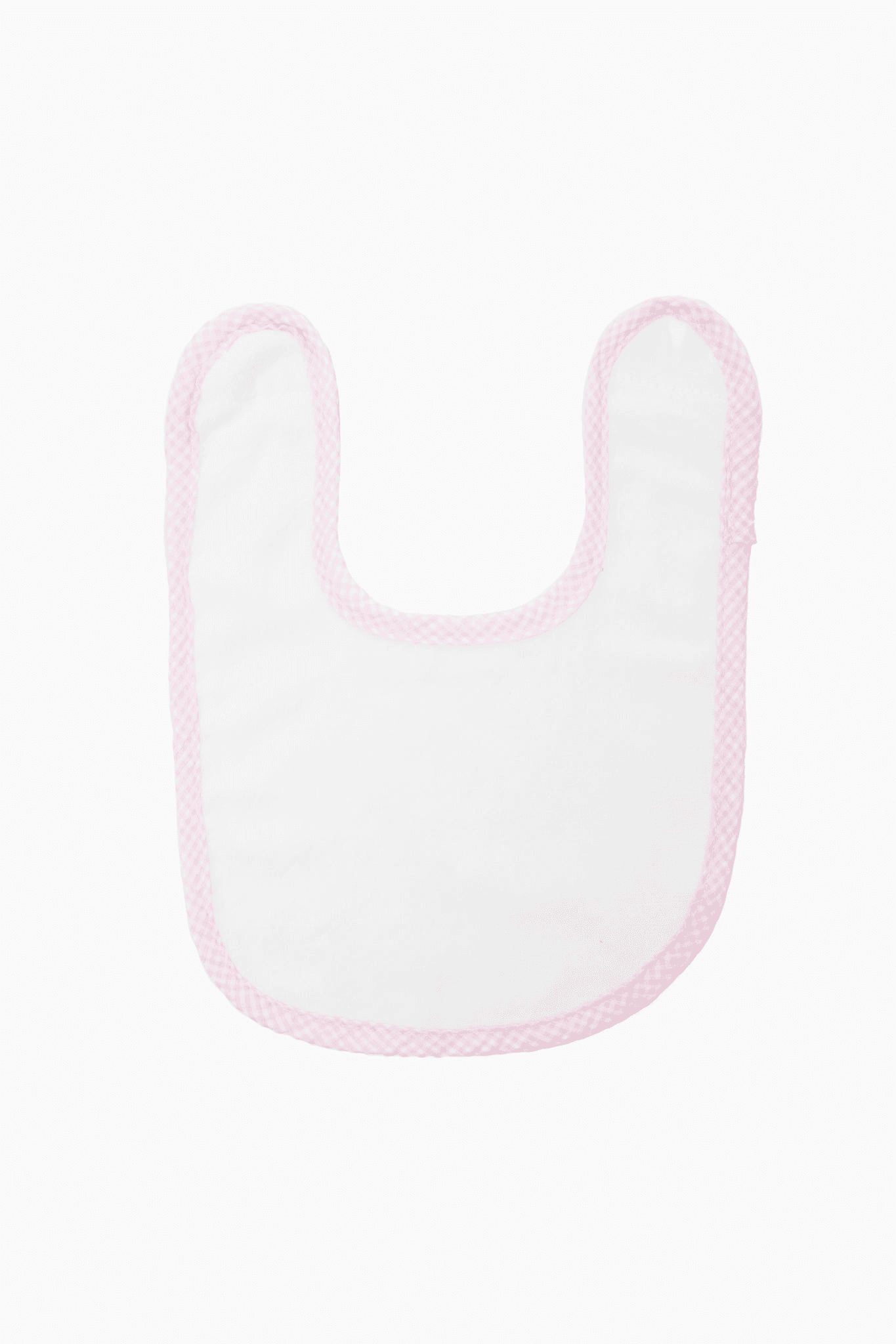 Gingham Infant Bib - Image 1