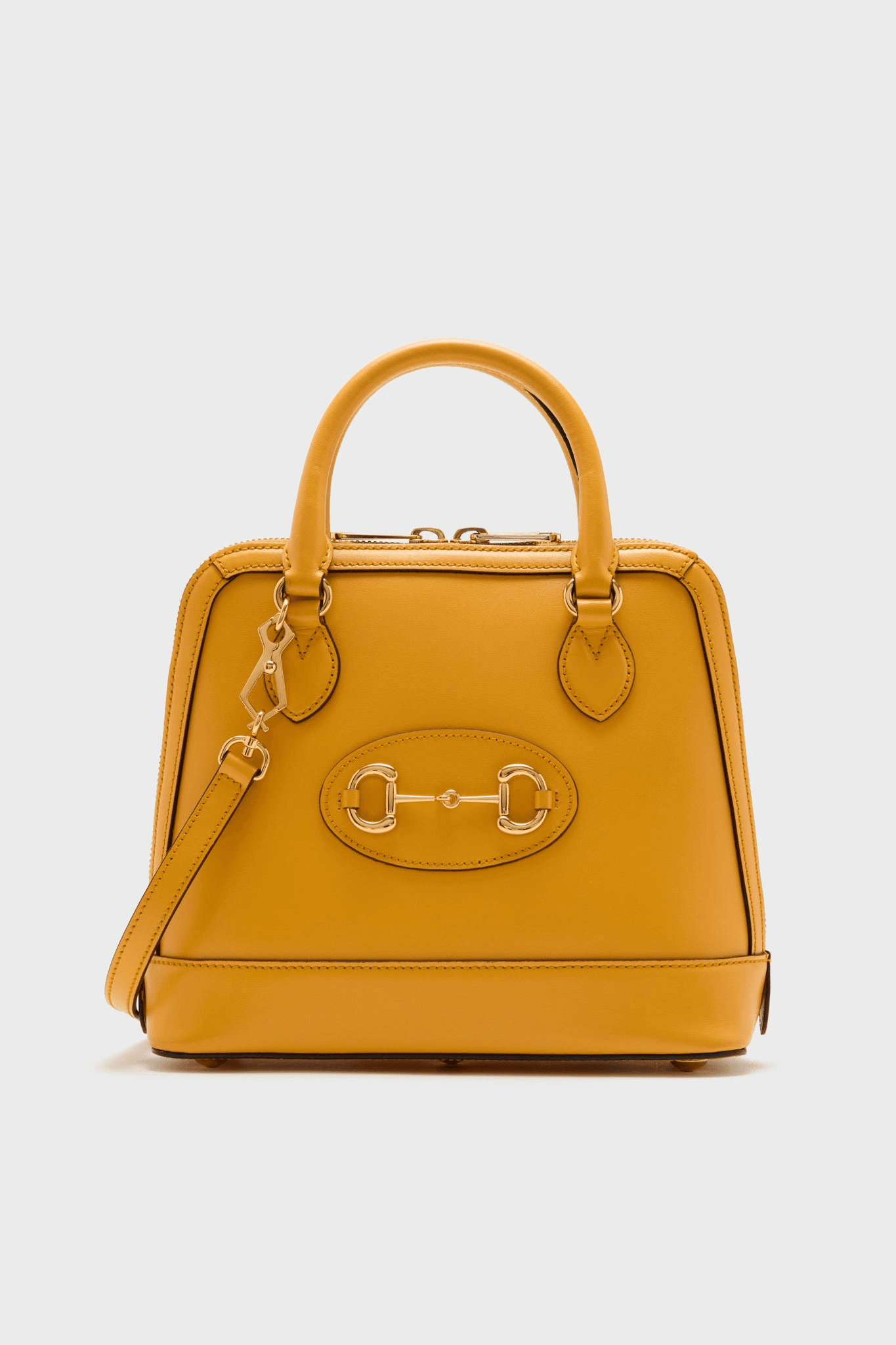 Gucci Orange Horsebit 1955 Small Handle Bag - Image 1