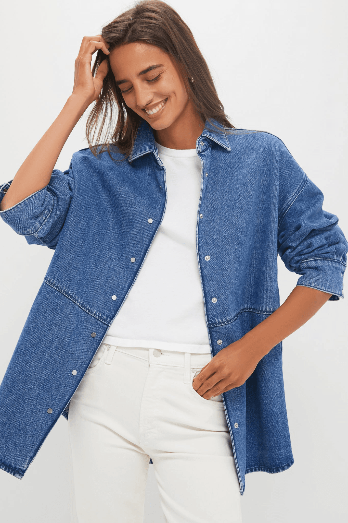 Otis Organic Denim Jacket - Image 1