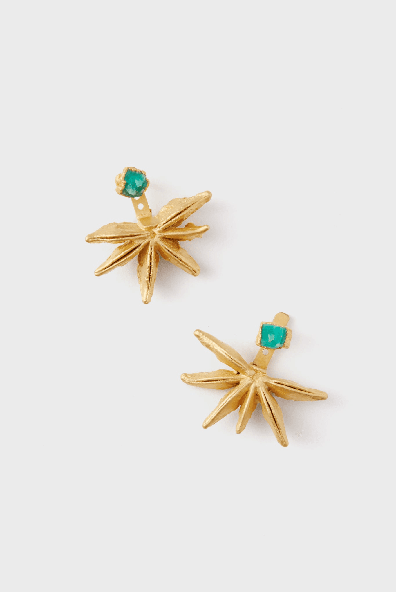 Anise Earjacket and Rough Emerald - Image 1