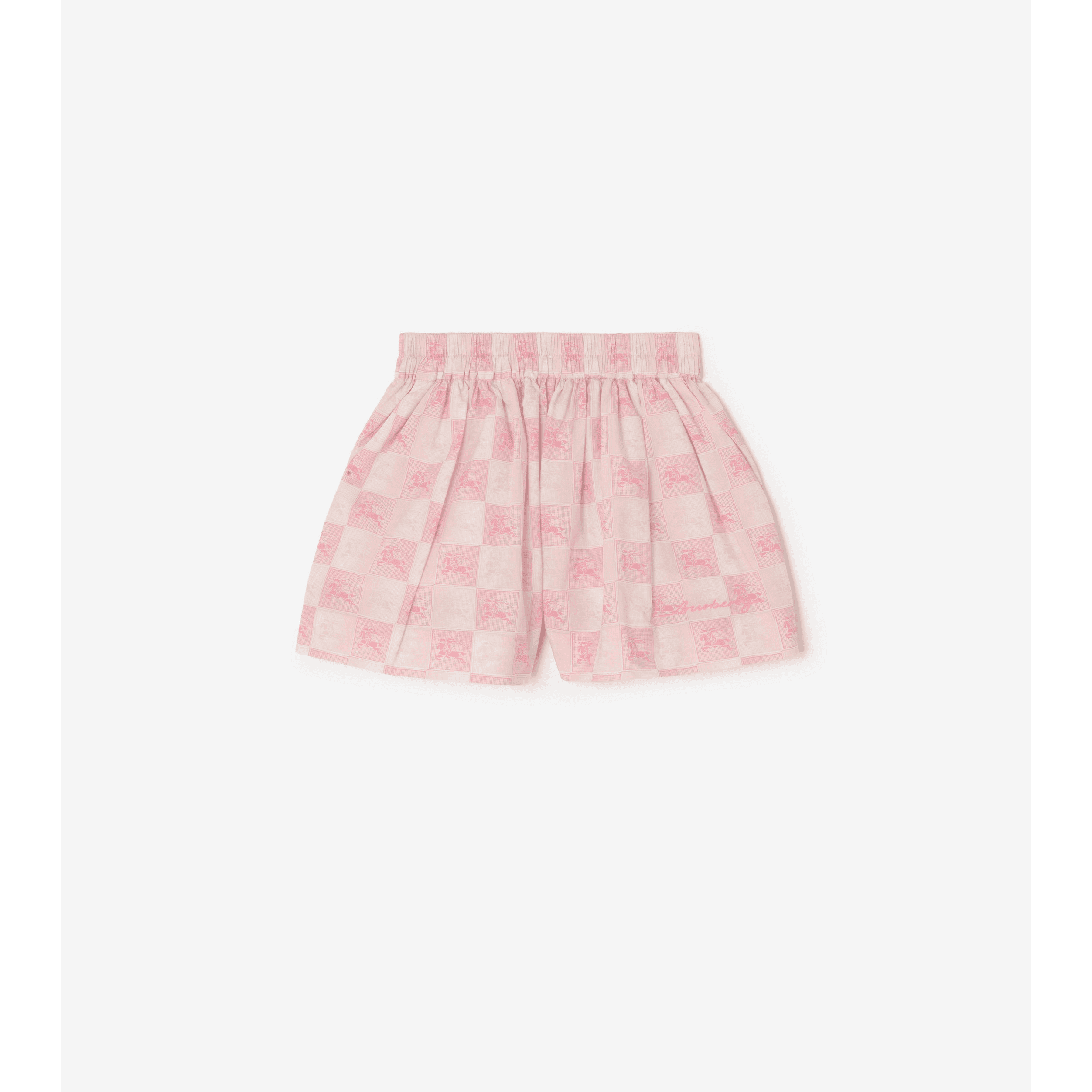 EKD Checkerboard Cotton Shorts - Image 1