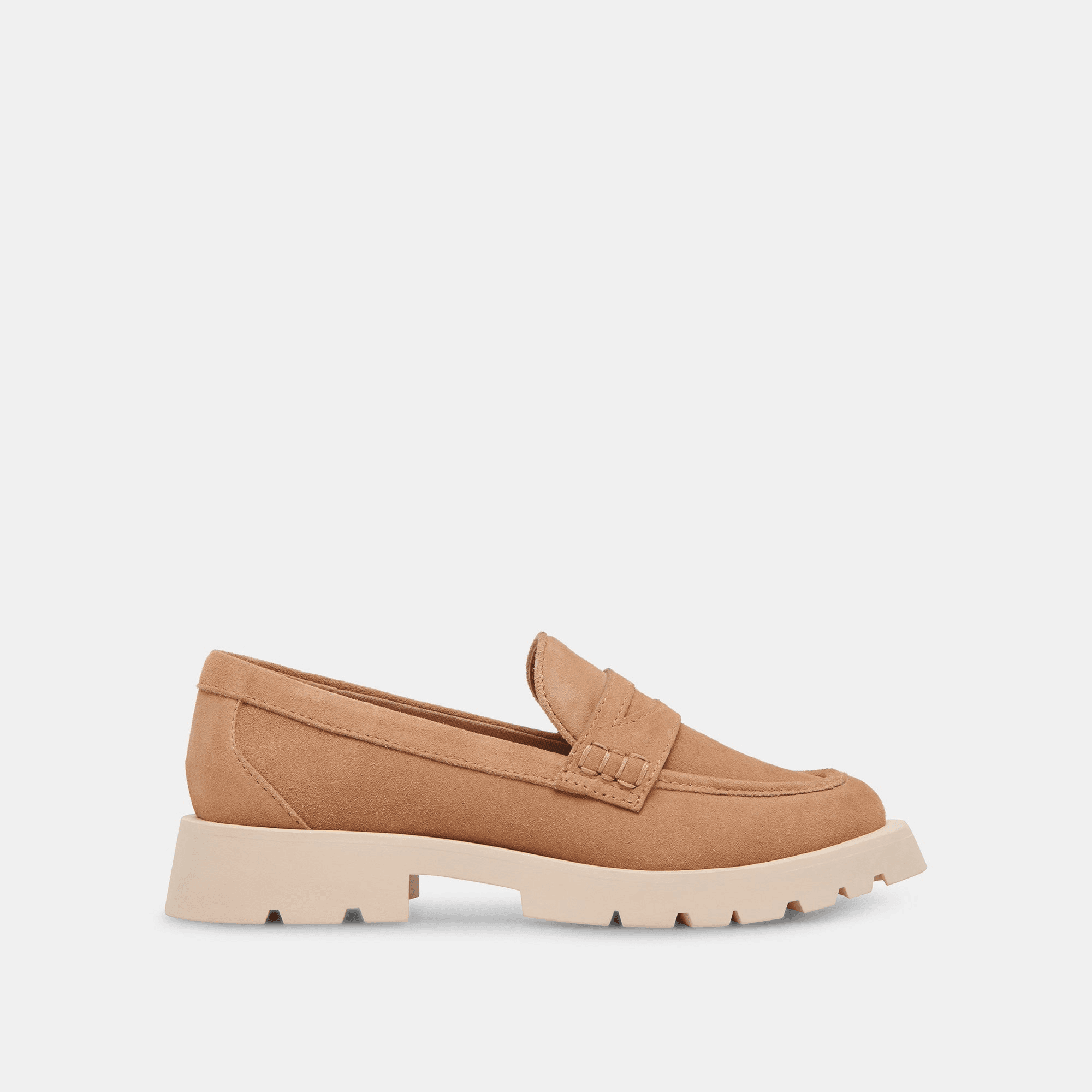 ELIAS FLATS TOFFEE SUEDE - re:vita - Image 1
