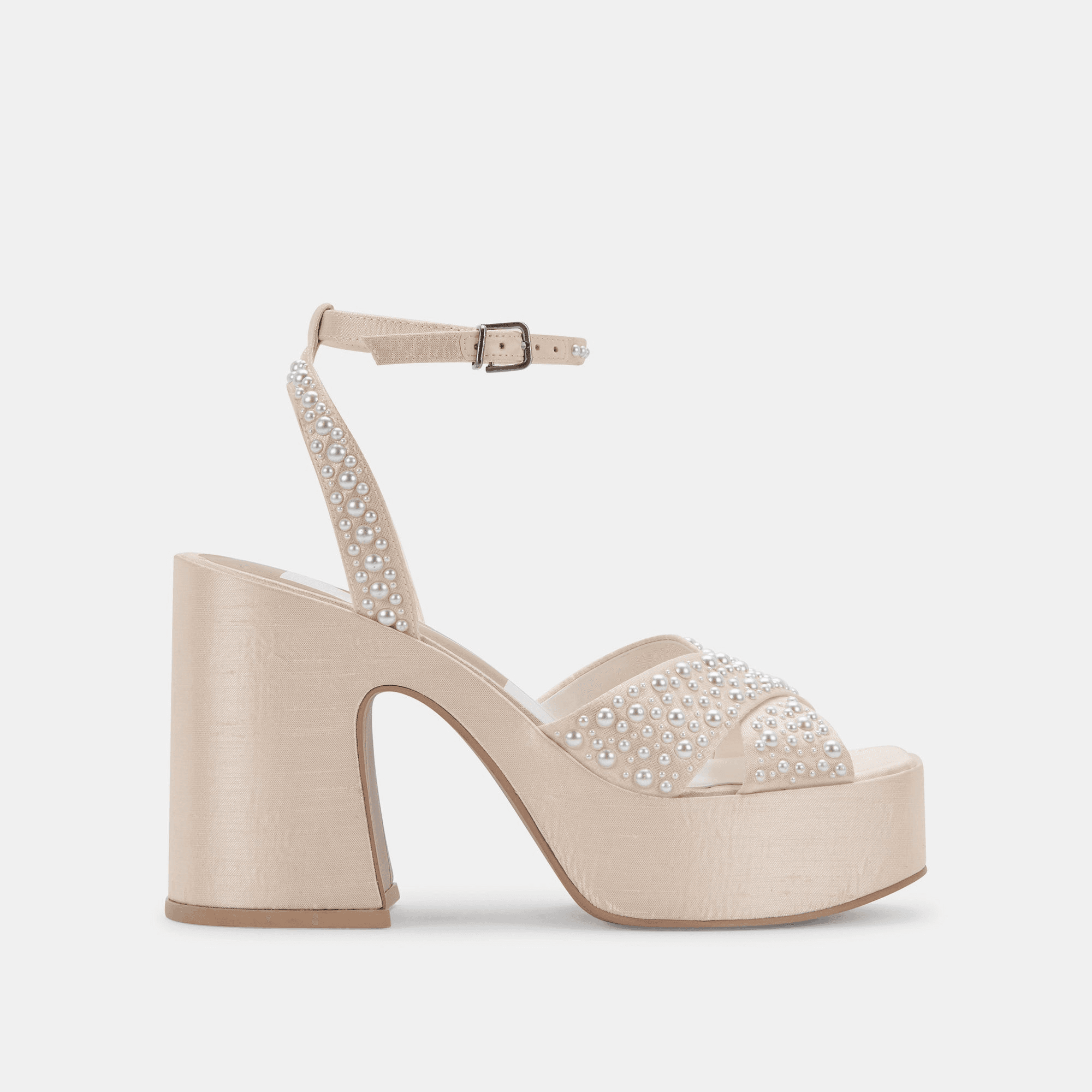 WESSI PEARL HEELS VANILLA PEARLS - re:vita - Image 1