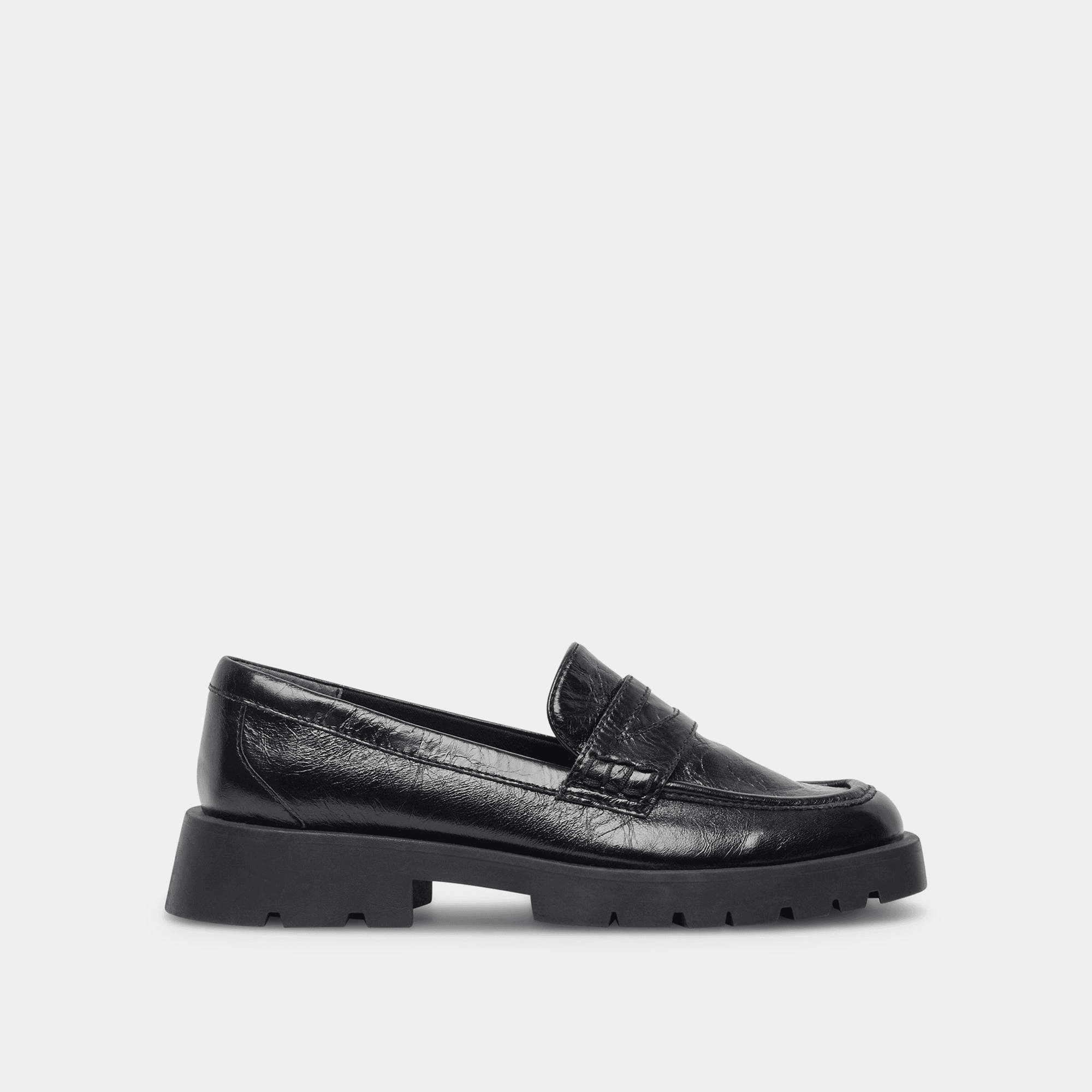 ELIAS FLATS ONYX CRINKLE PATENT - re:vita - Image 1
