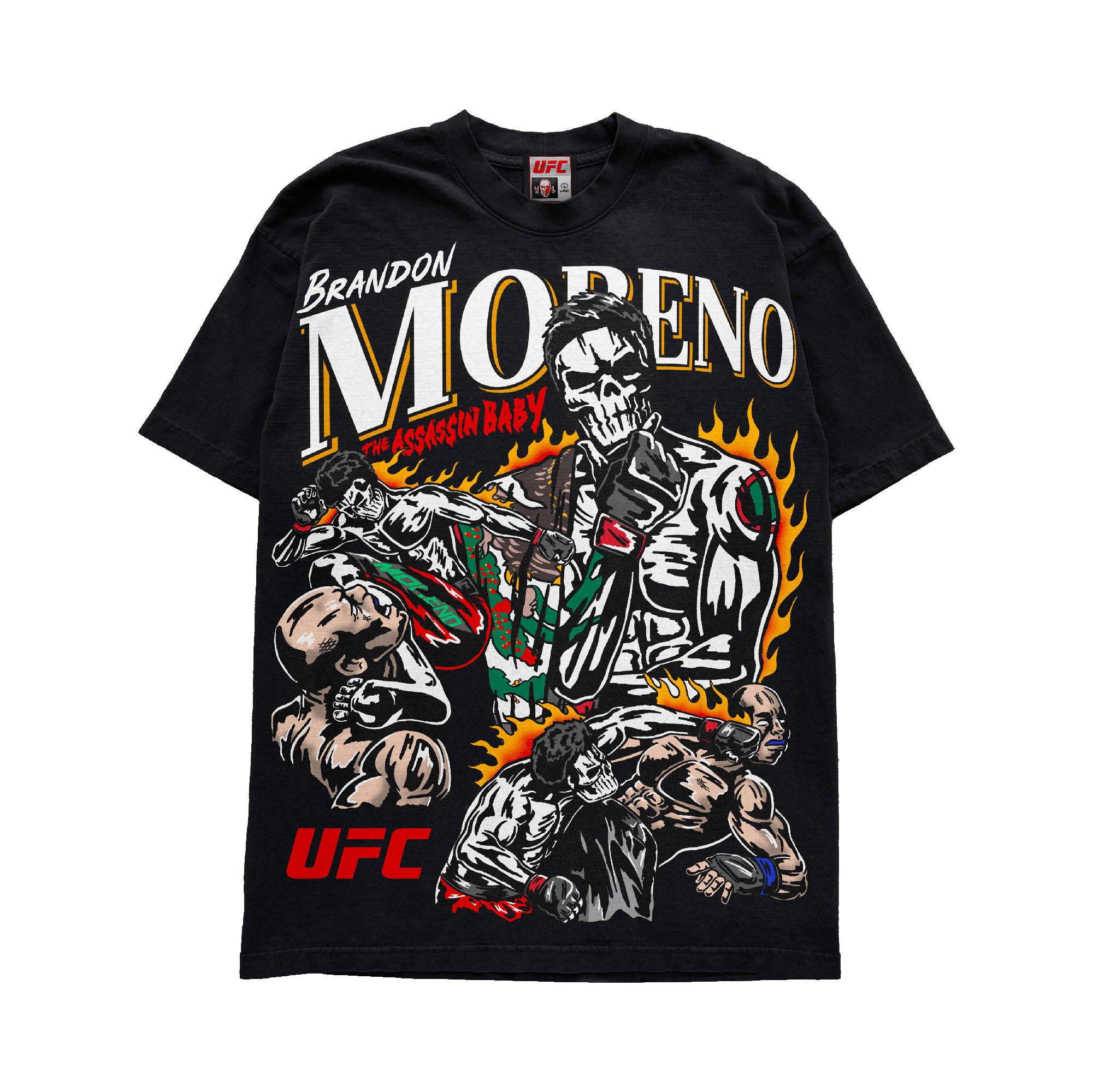 Brandon Moreno T-Shirt - Black - Image 1