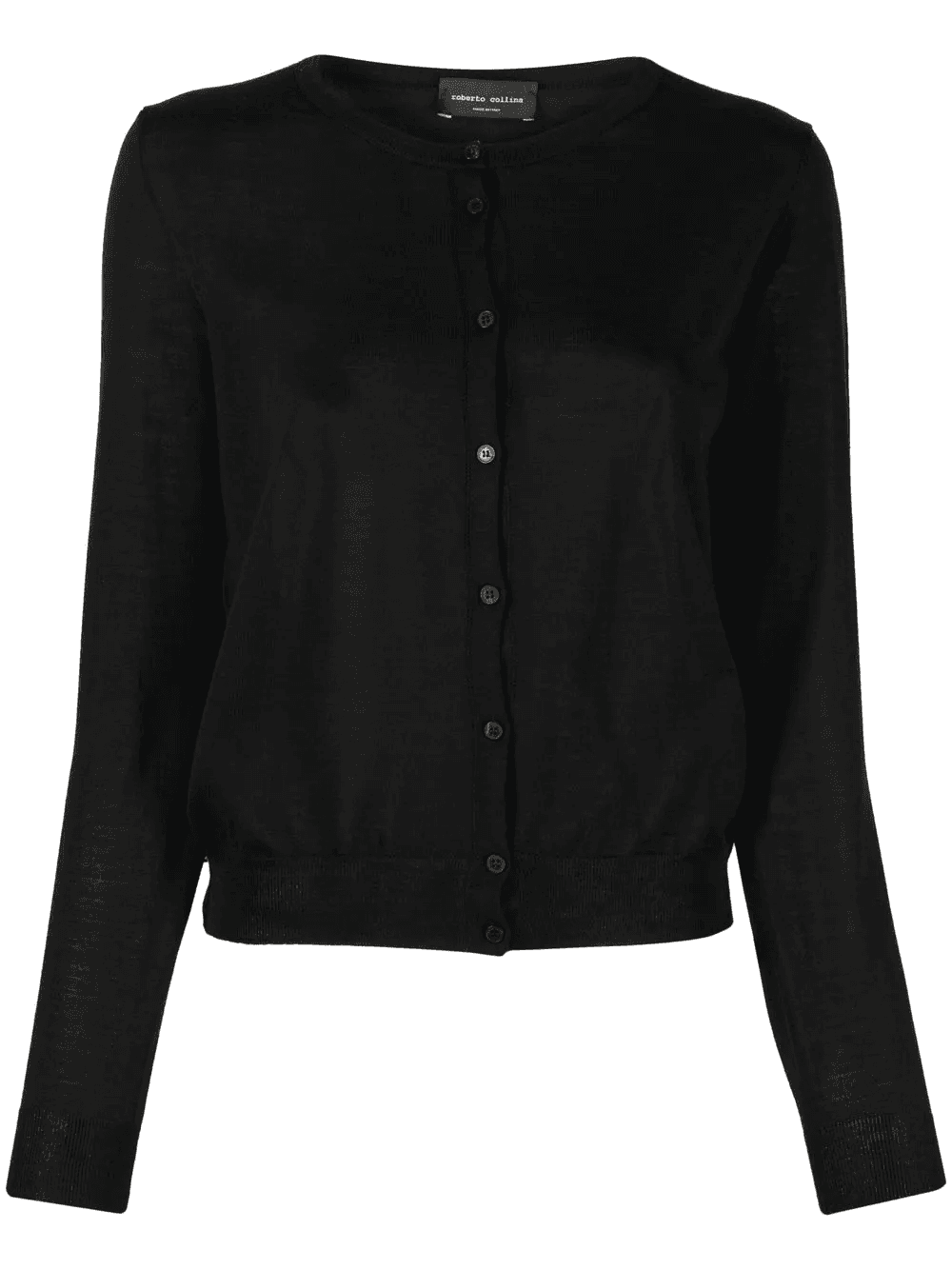 wool-knit cardigan - Image 1