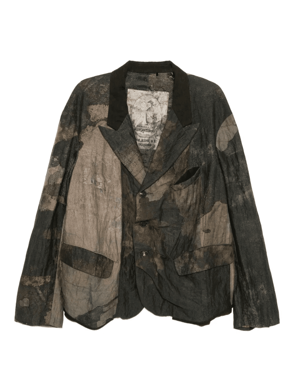 printed blazer - Image 1