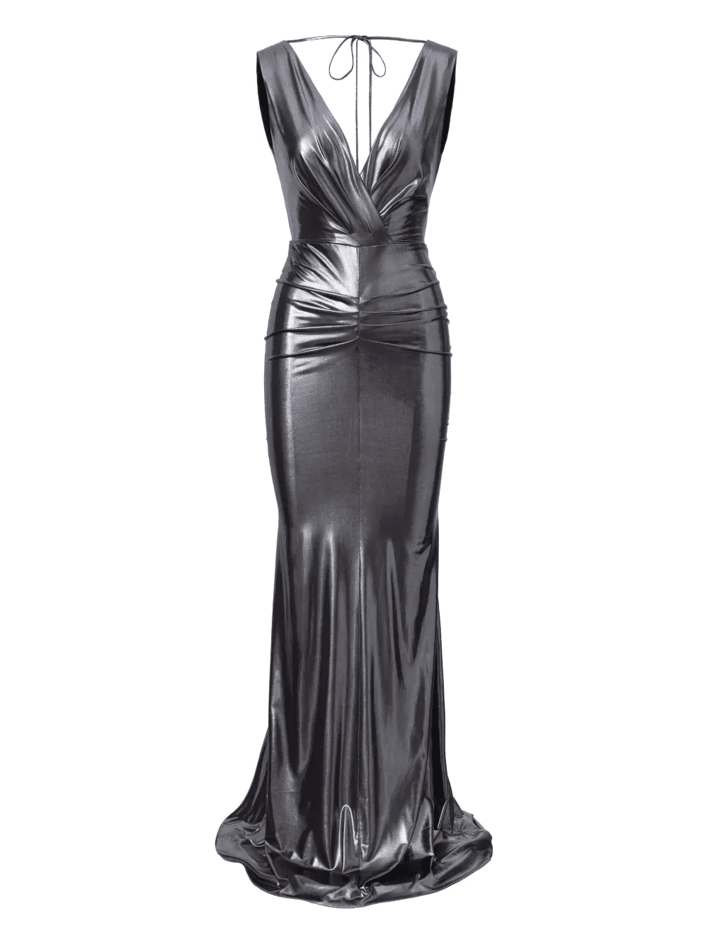 Roche V-neck maxi dress - Image 1