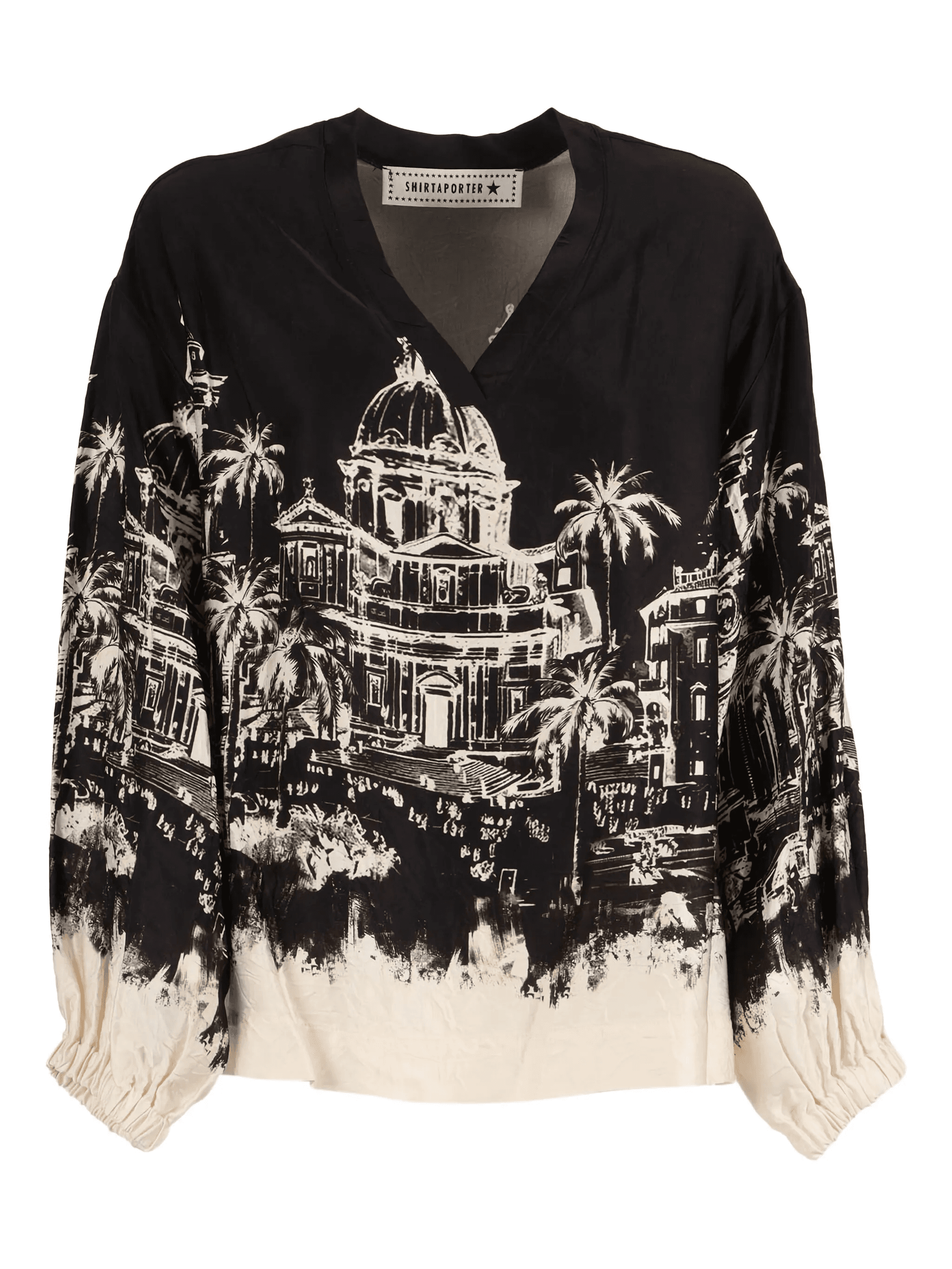 printed blouse - Image 1