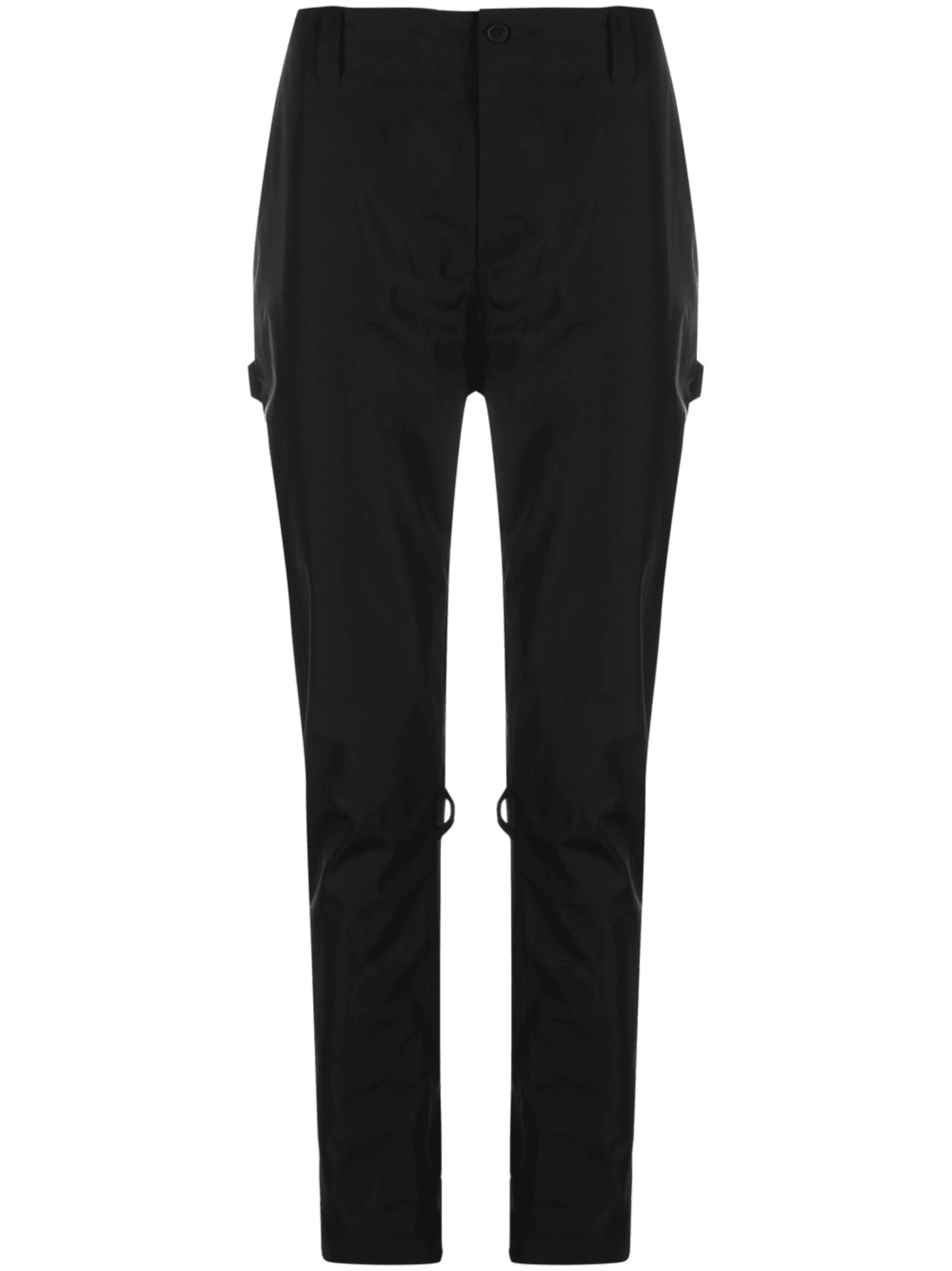 zip-detail drop-crotch trousers - Image 1