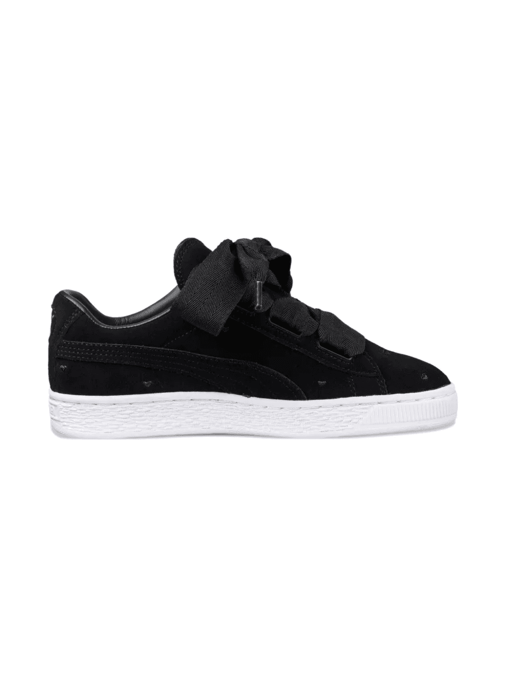 Suede Heart GS "Valentine - Black" sneakers - Image 1