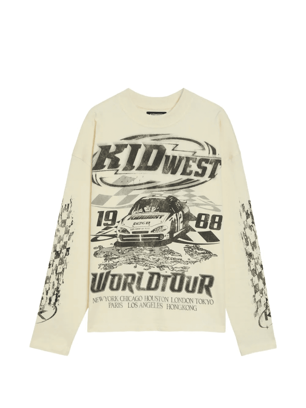 graphic-print long-sleeve T-shirt - Image 1
