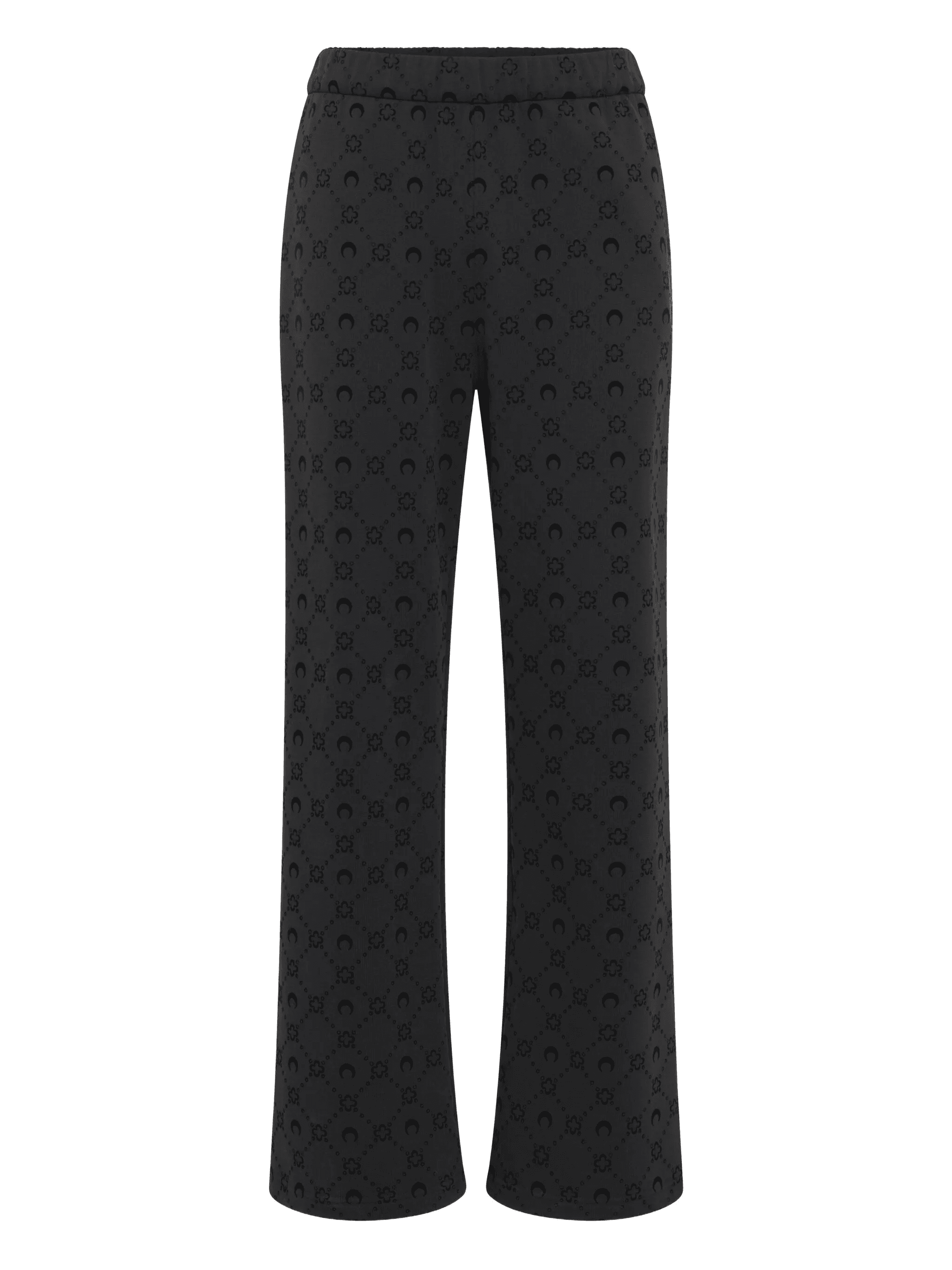 moon-logo fleece sweatpants - Image 1