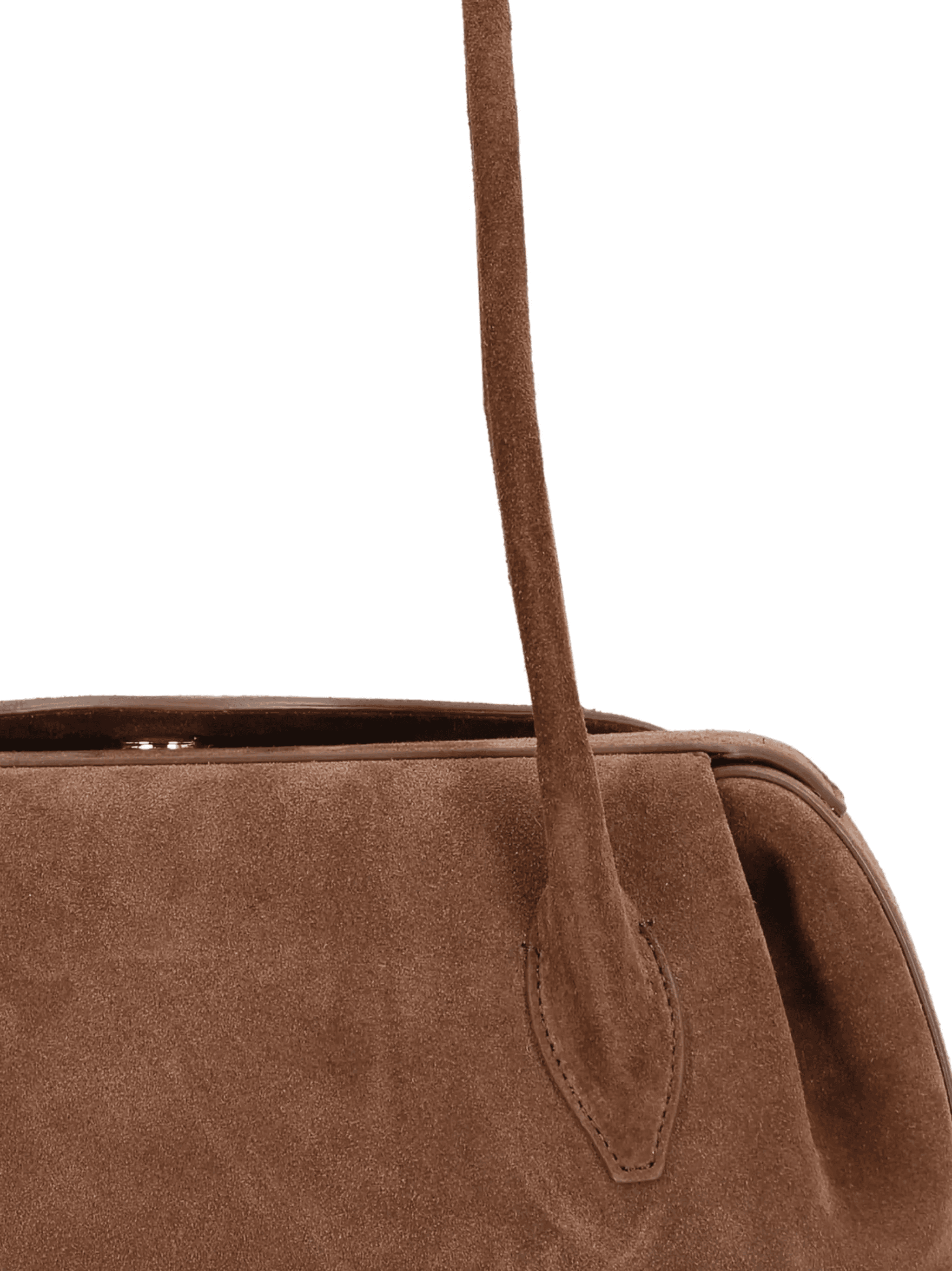 Oyster brown shoulder bag - Image 1