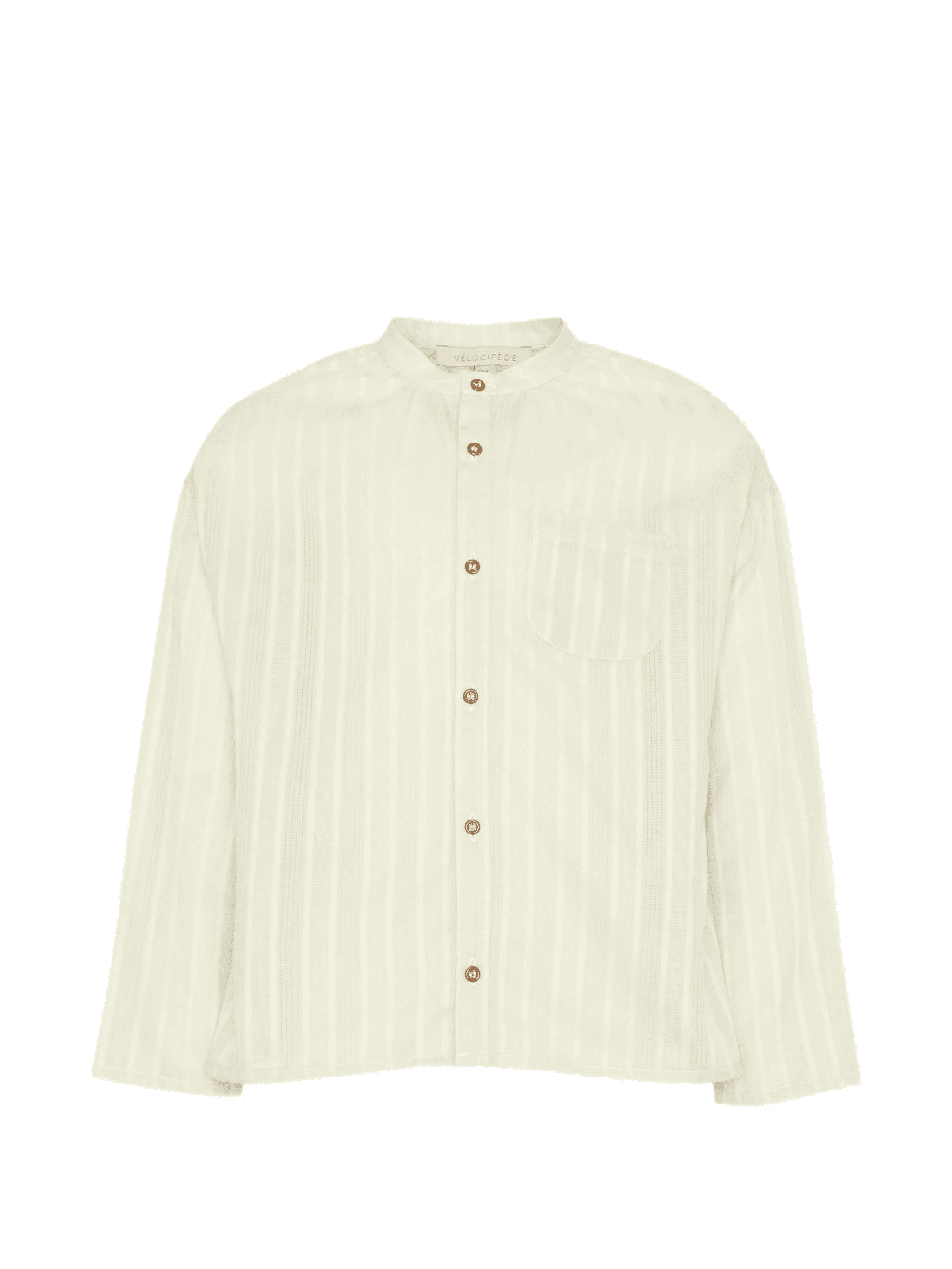 striped long-sleeve shirt - Image 1