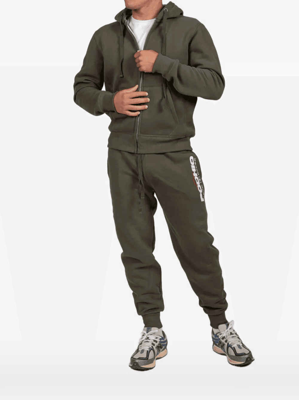 zip-fastening hoodie - Image 1
