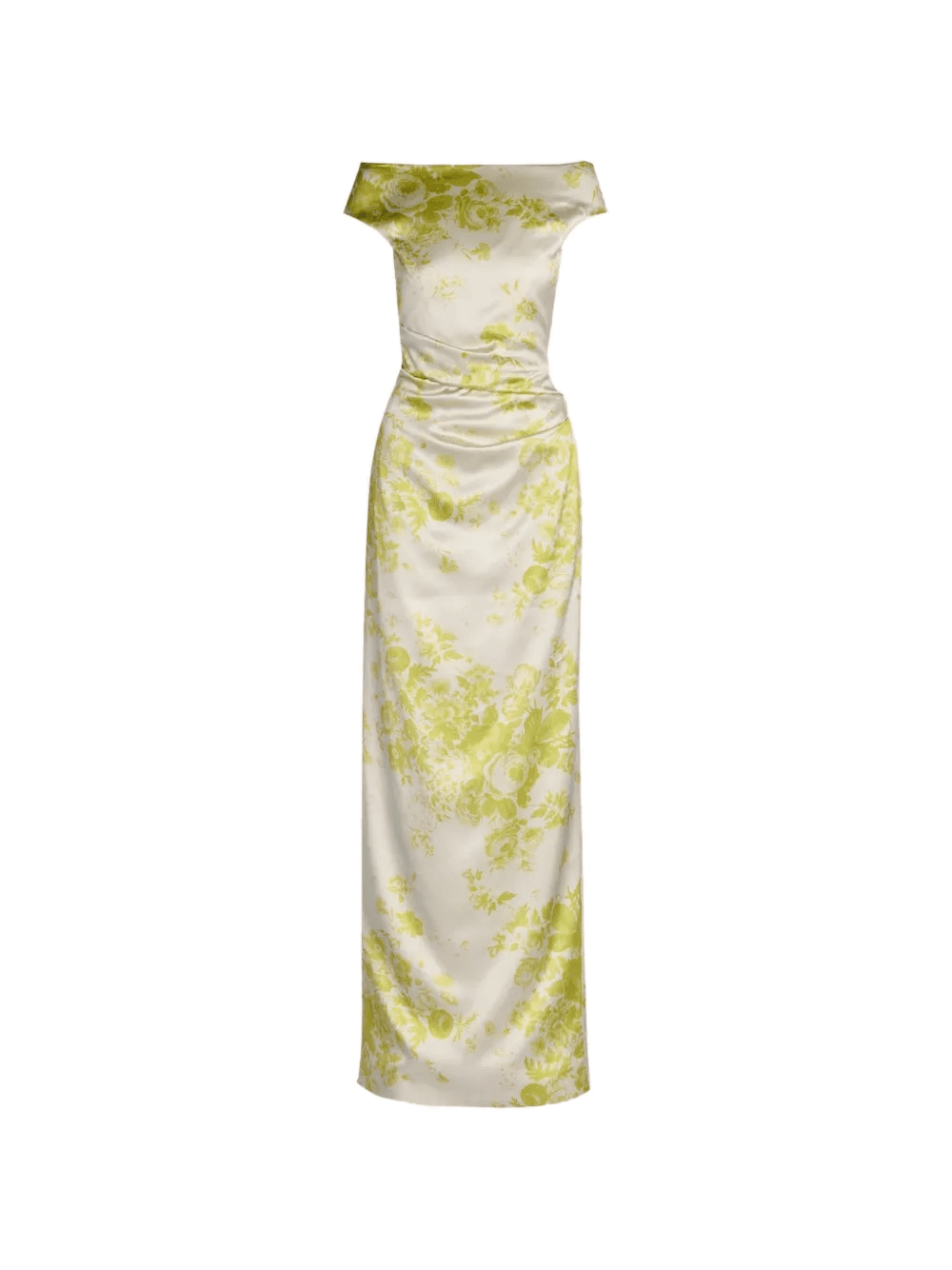 floral-pattern maxi dress - Image 1