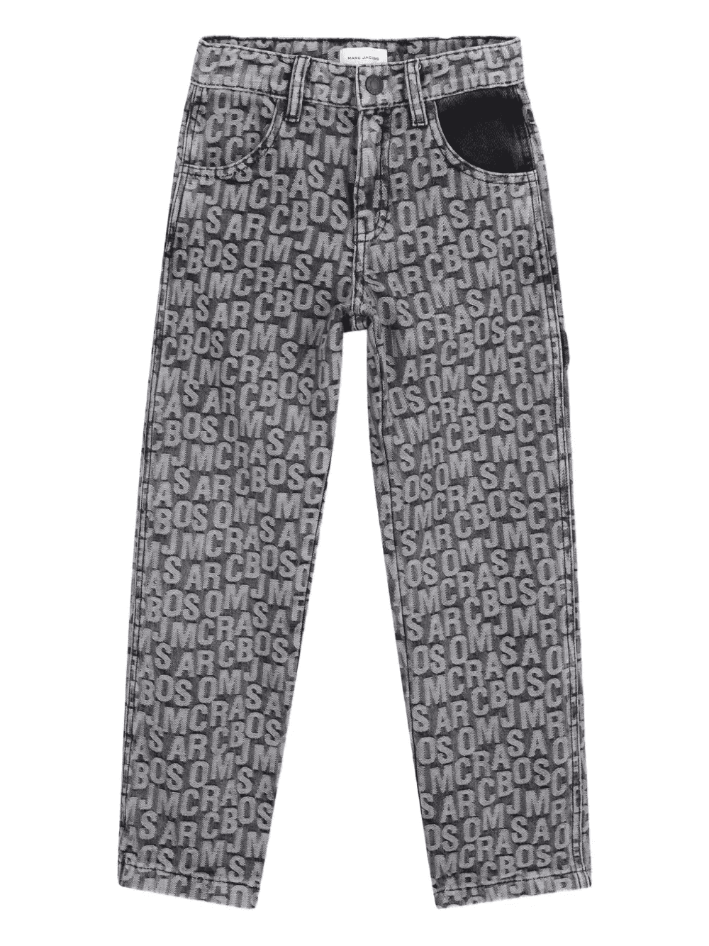 logo-print straight-leg jeans - Image 1