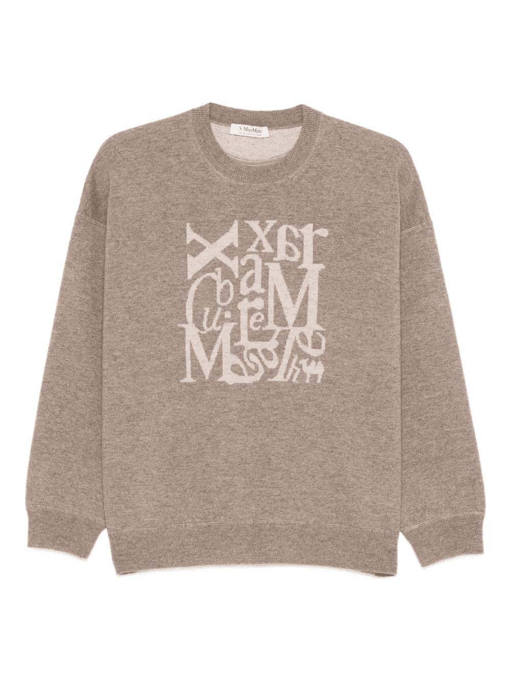 logo-knit sweater - Image 1