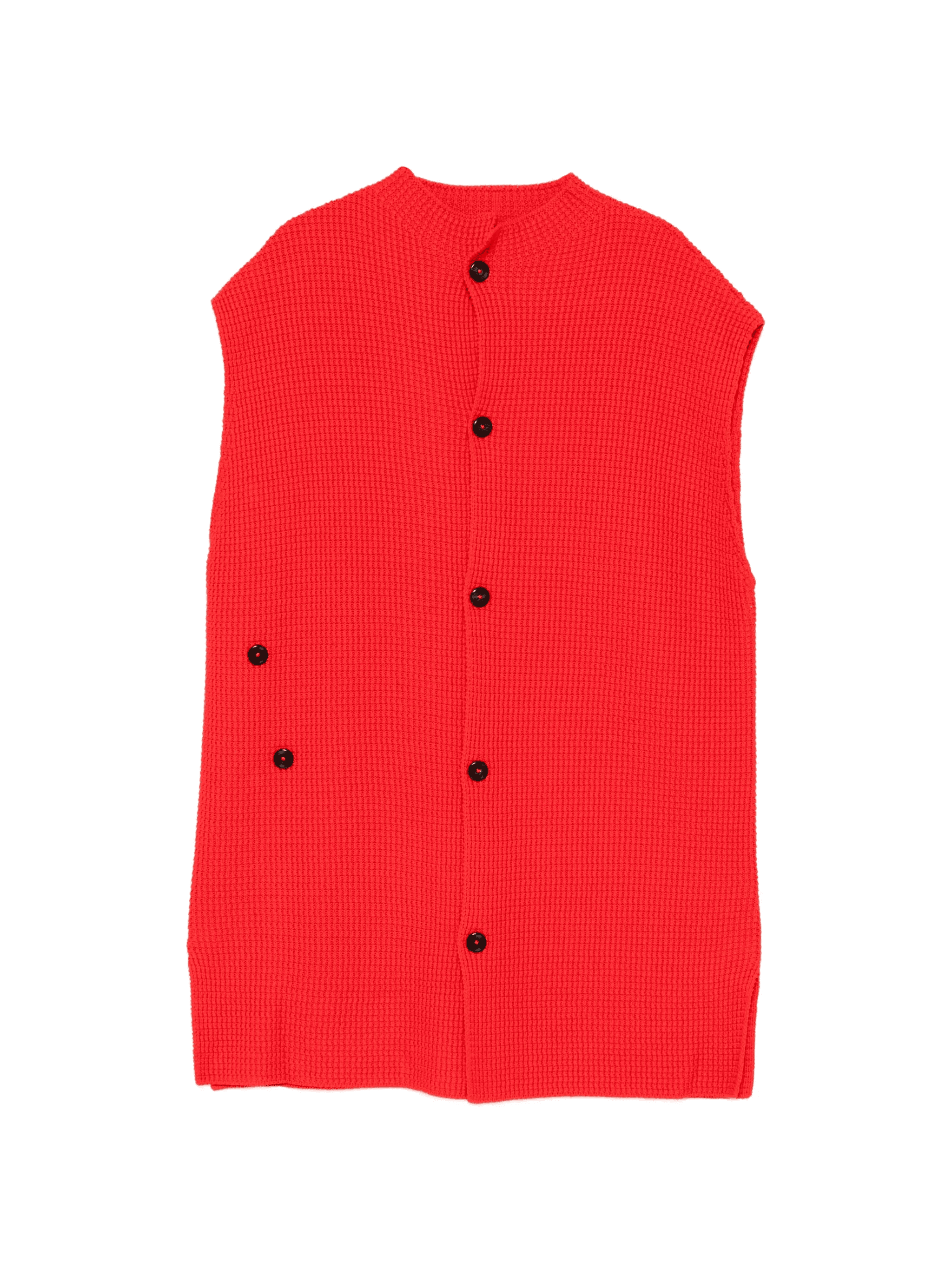 buttoned knitted top - Image 1