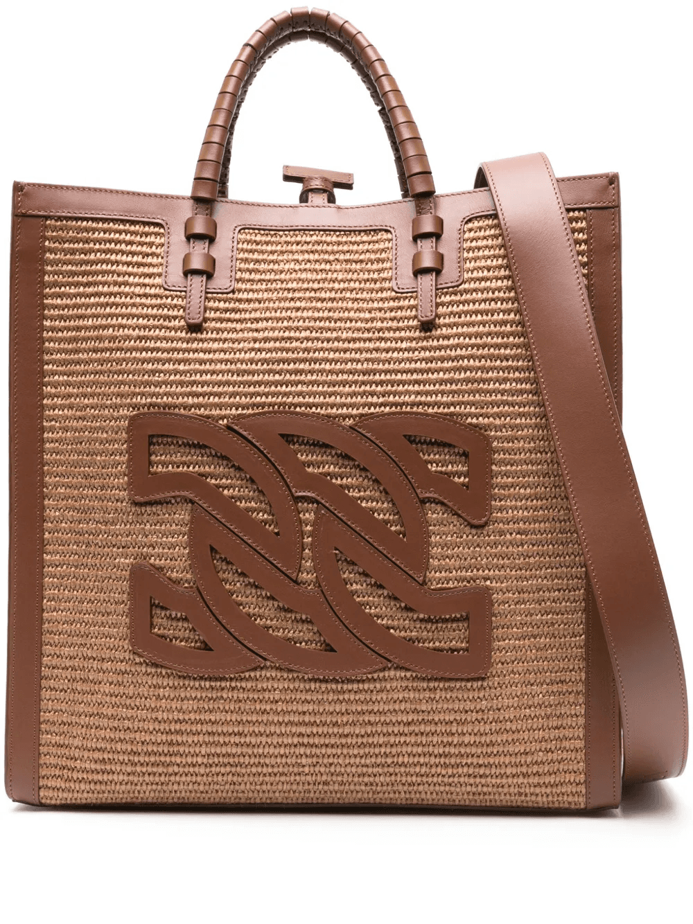 Beauriva straw tote bag - Image 1