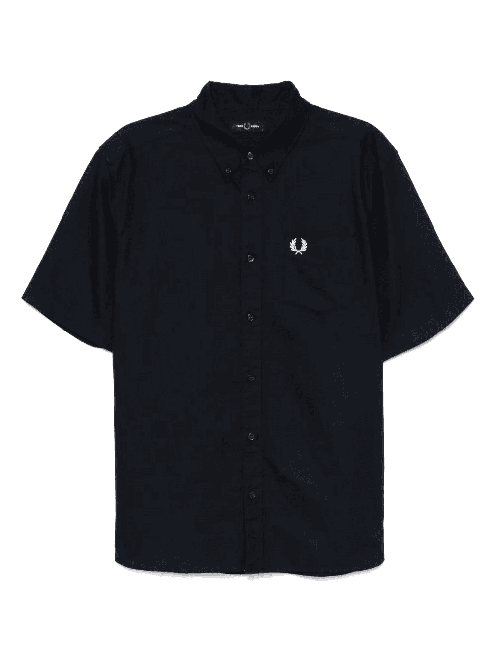 logo-embroidered shirt - Image 1
