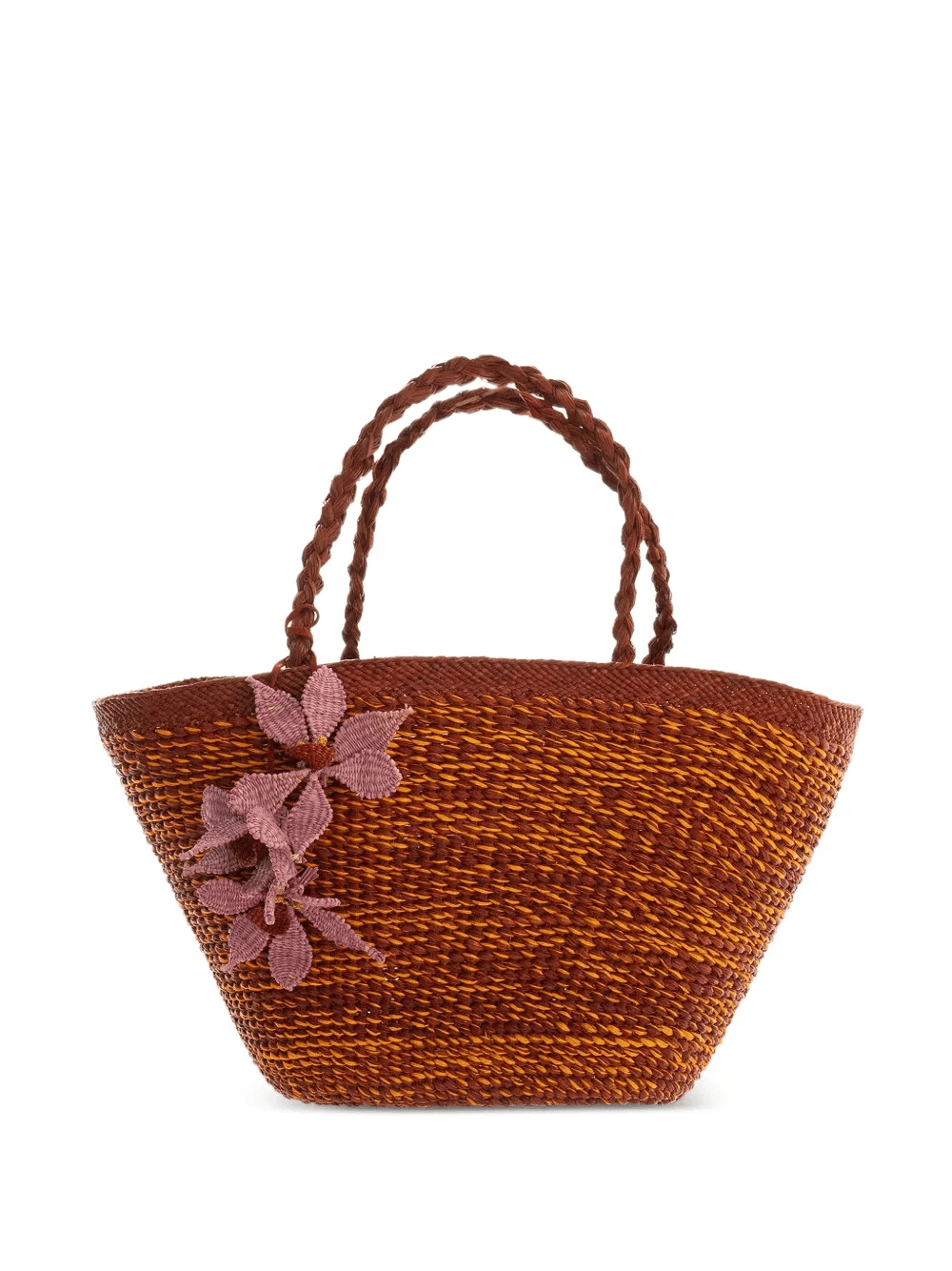 large braided tote bag - Image 1