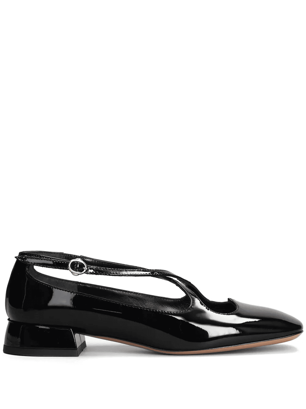 leather ballerina shoes - Image 1