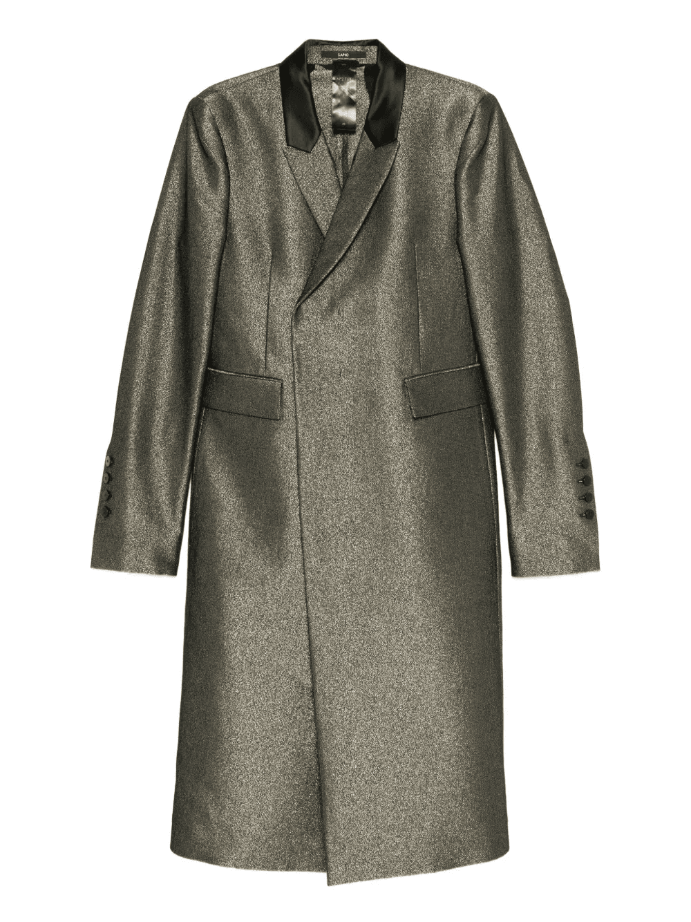 metallic-effect coat - Image 1