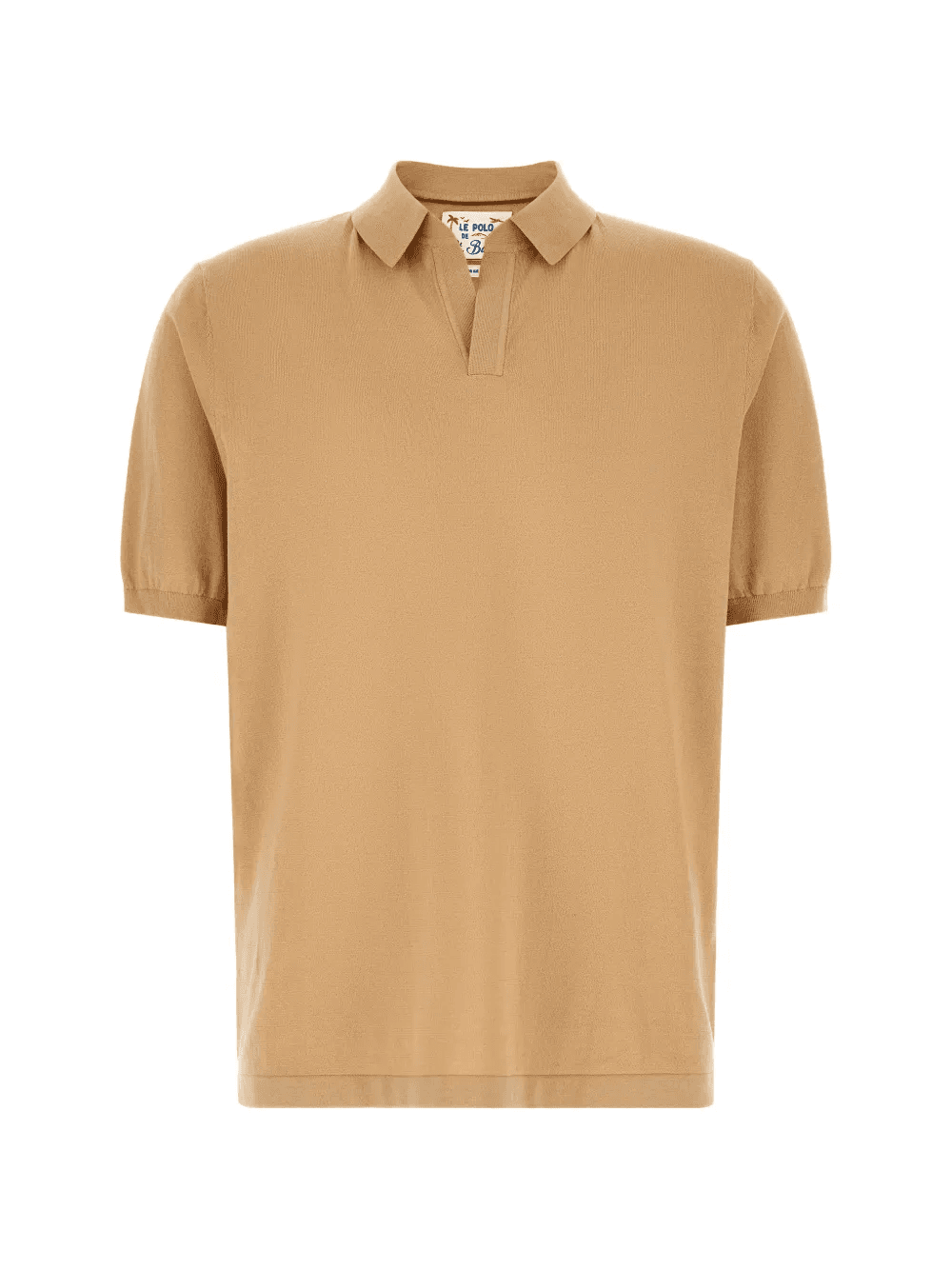 open-collar T-shirt - Image 1