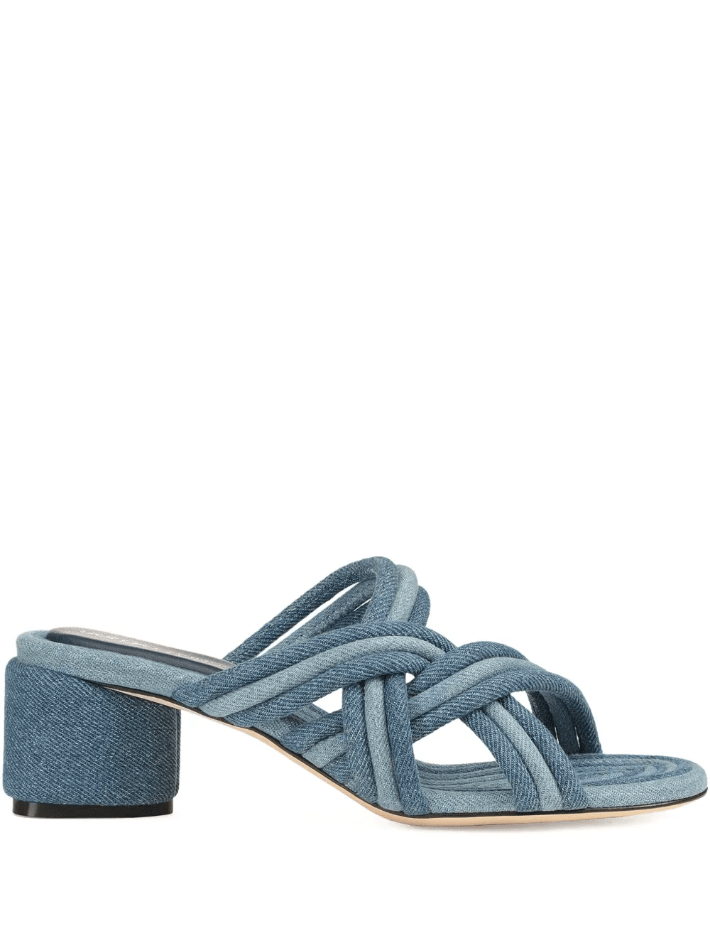 50mm Watamu knotted denim sandals - Image 1