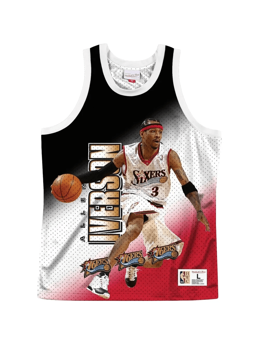 x NBA Philadelphia 76ers Allen Iverson jersey - Image 1