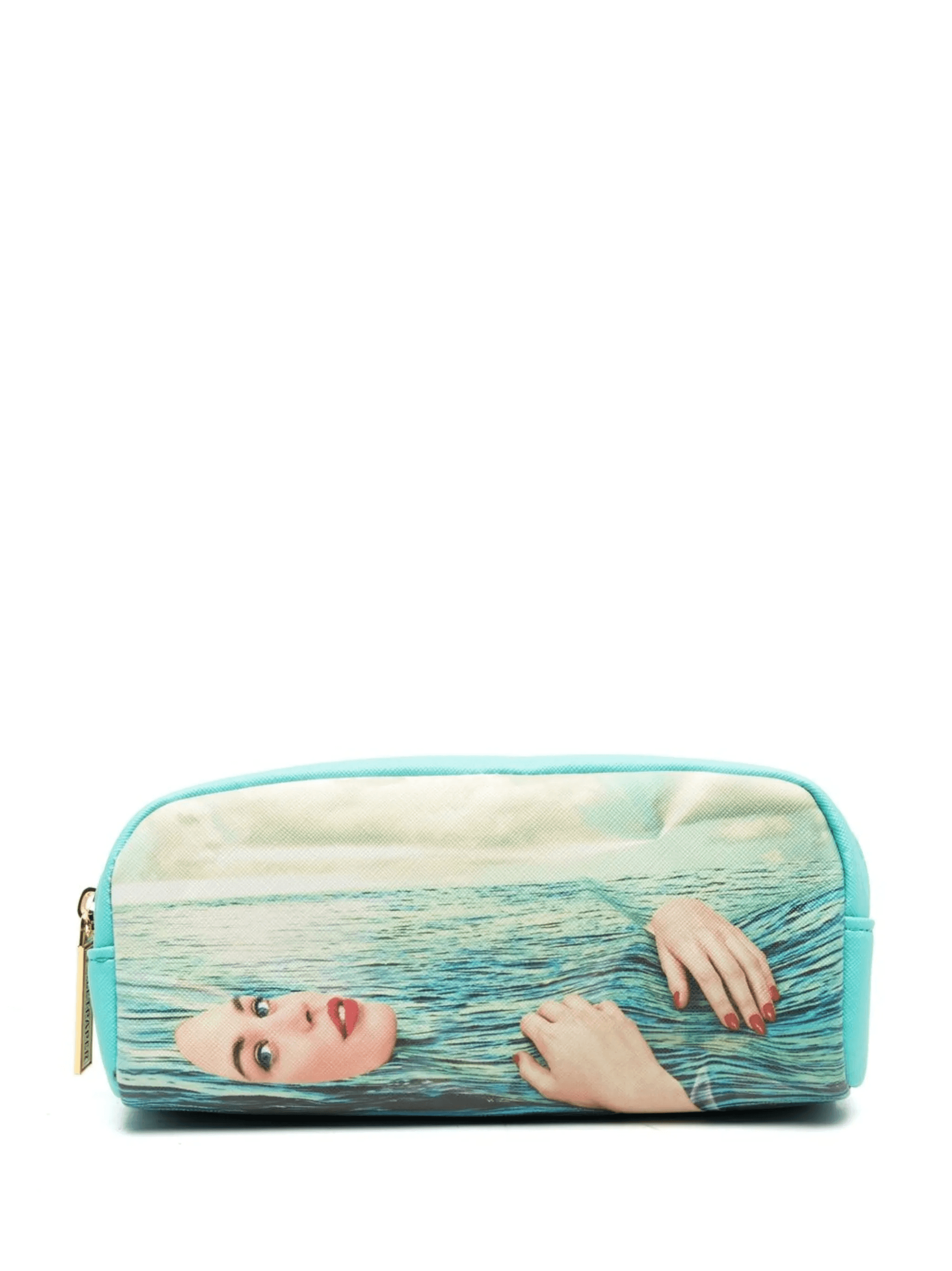 Sea Girl print wash bag - Image 1