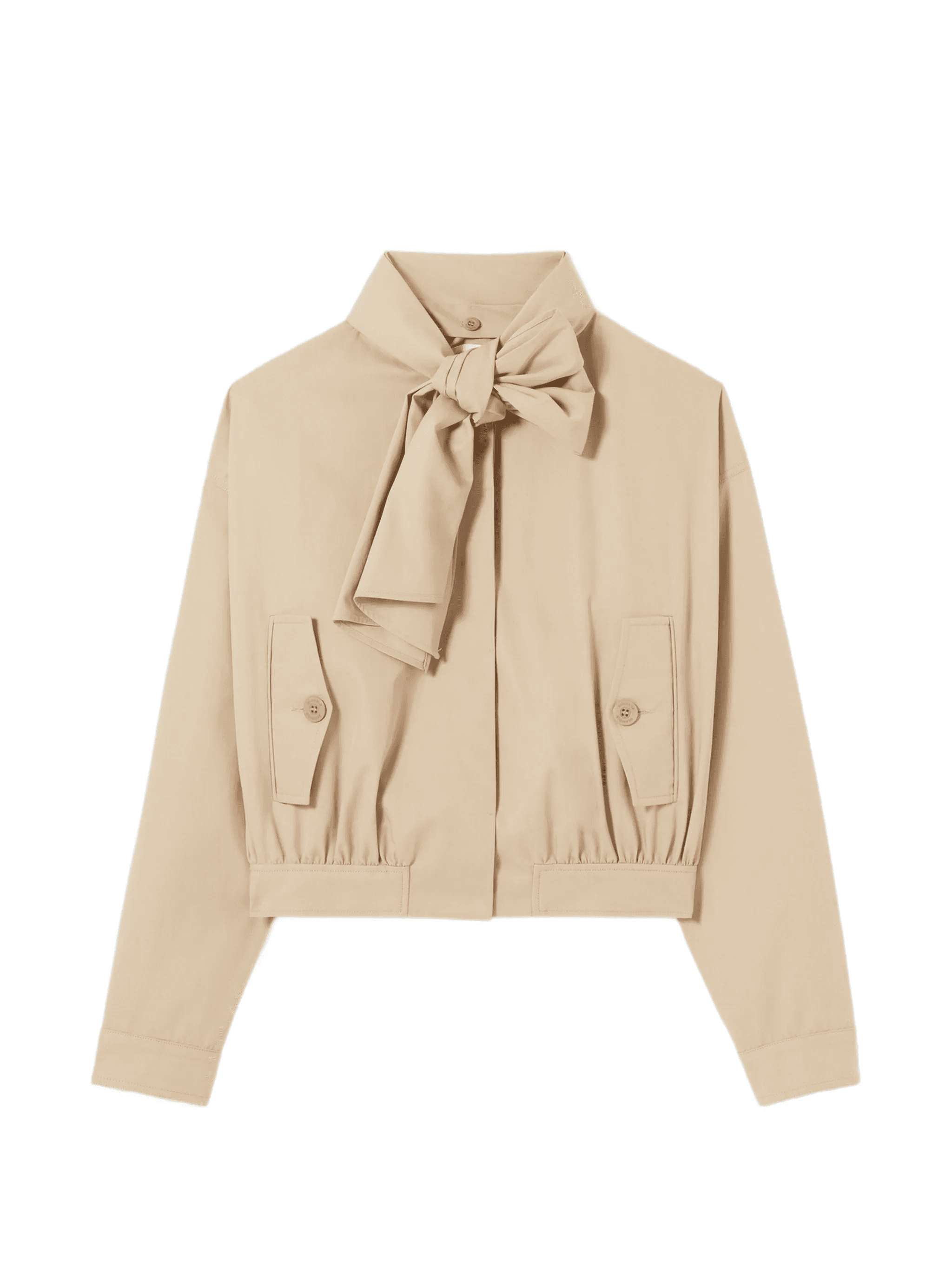 bow -detail jacket - Image 1