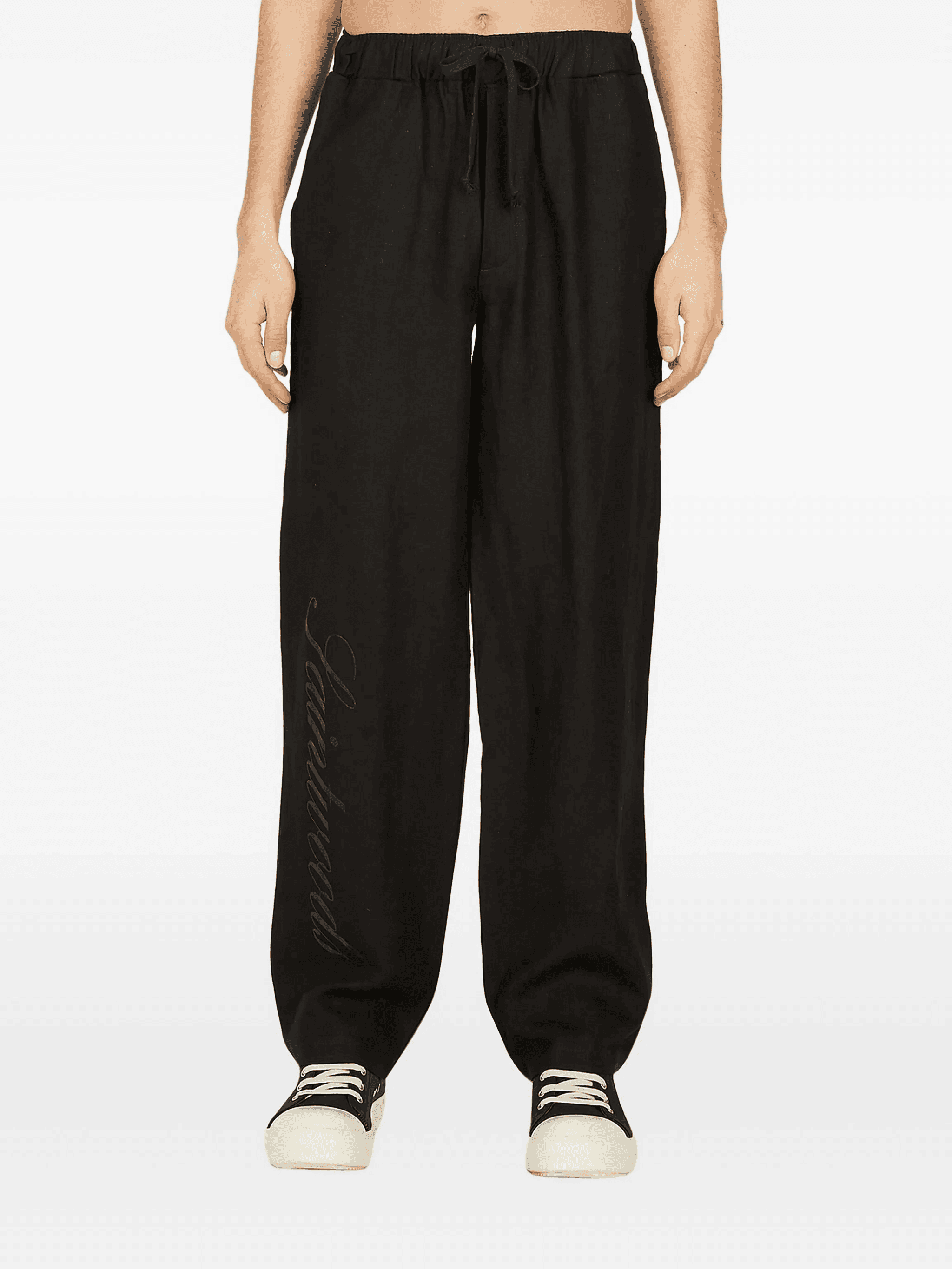 logo-print trousers - Image 1