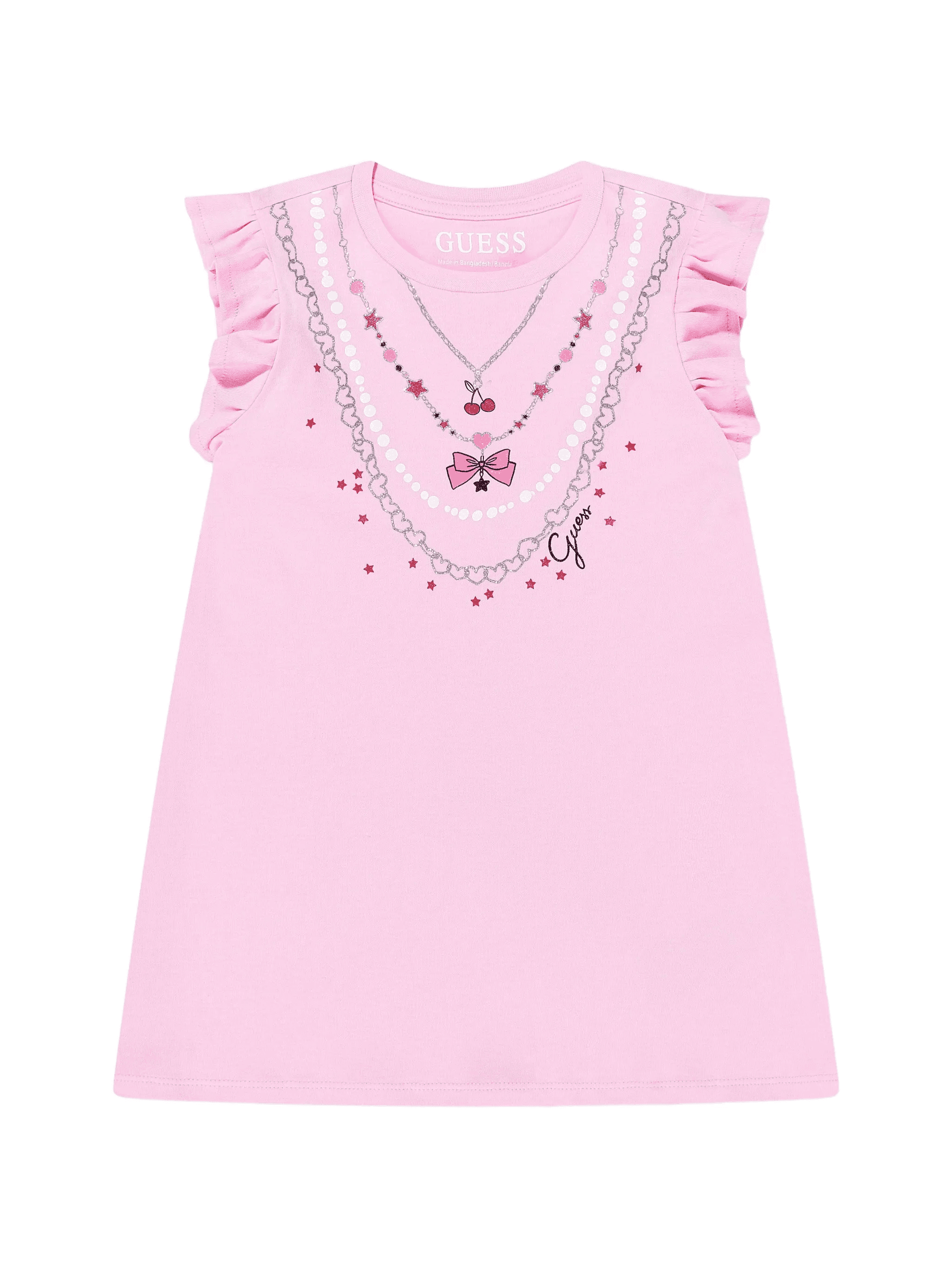 necklace-print dress - Image 1