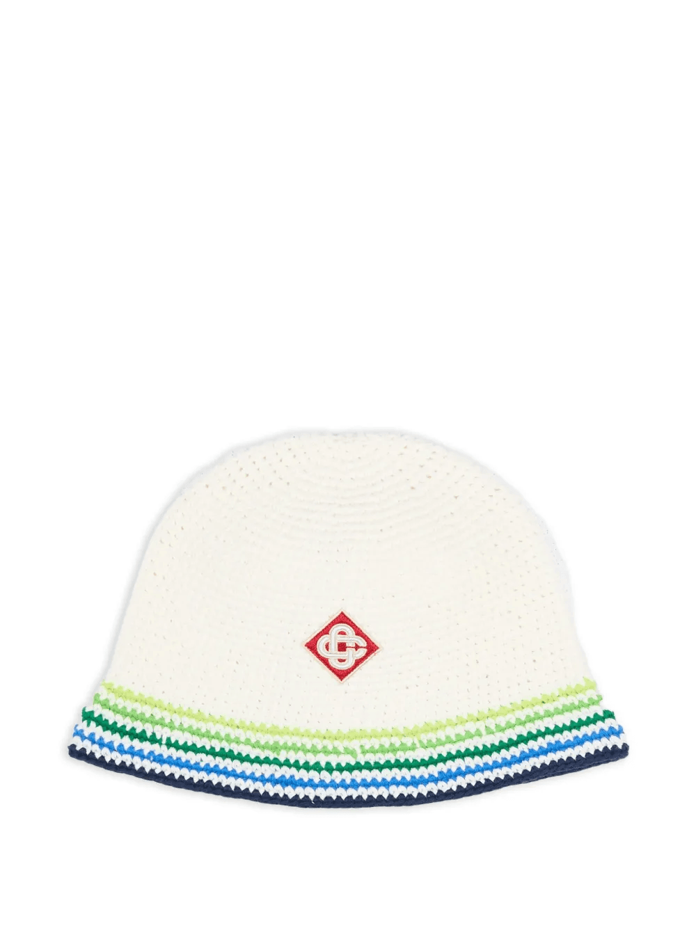 striped-detail bucket hat - Image 1