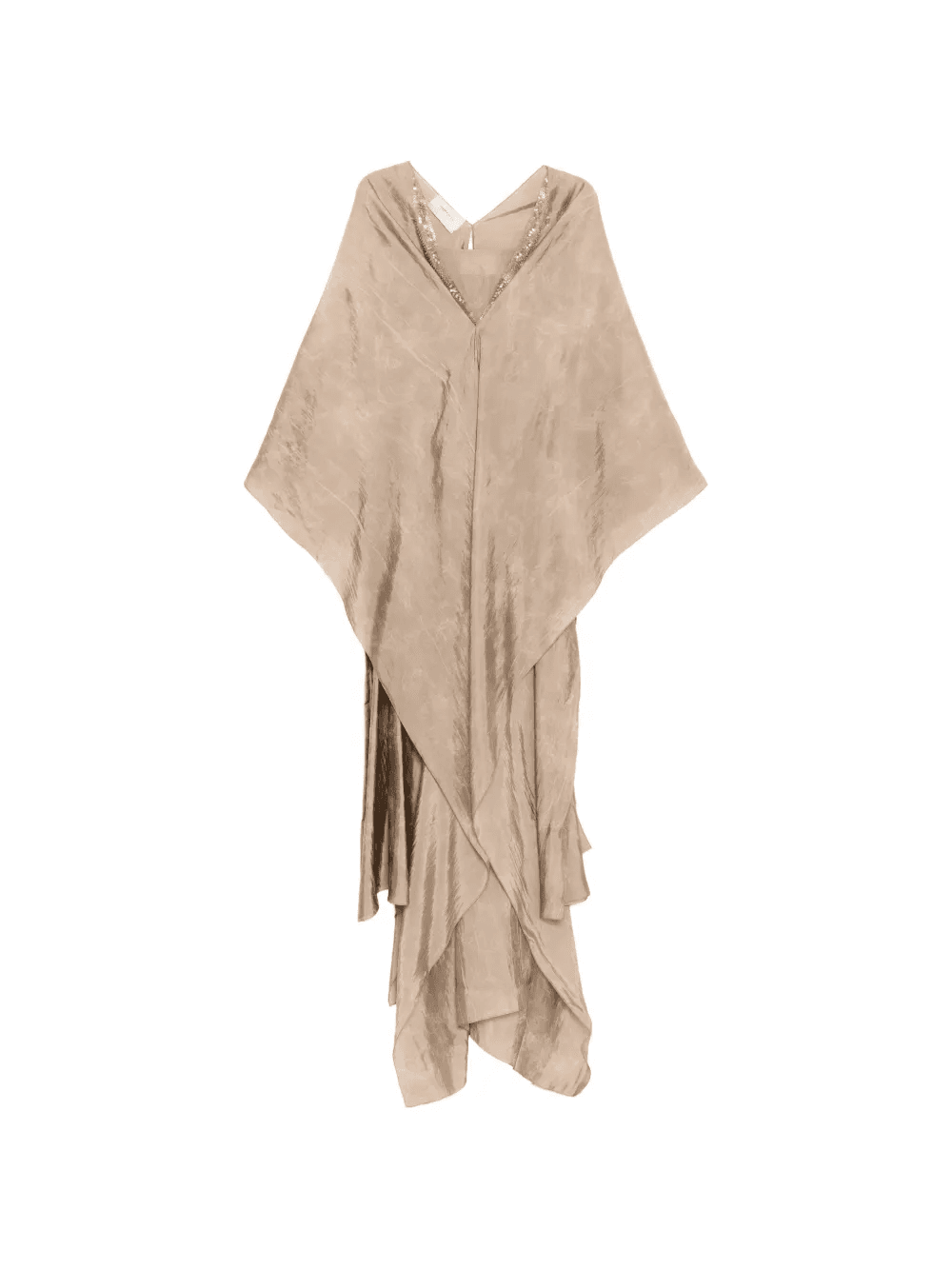 draped maxi dress - Image 1